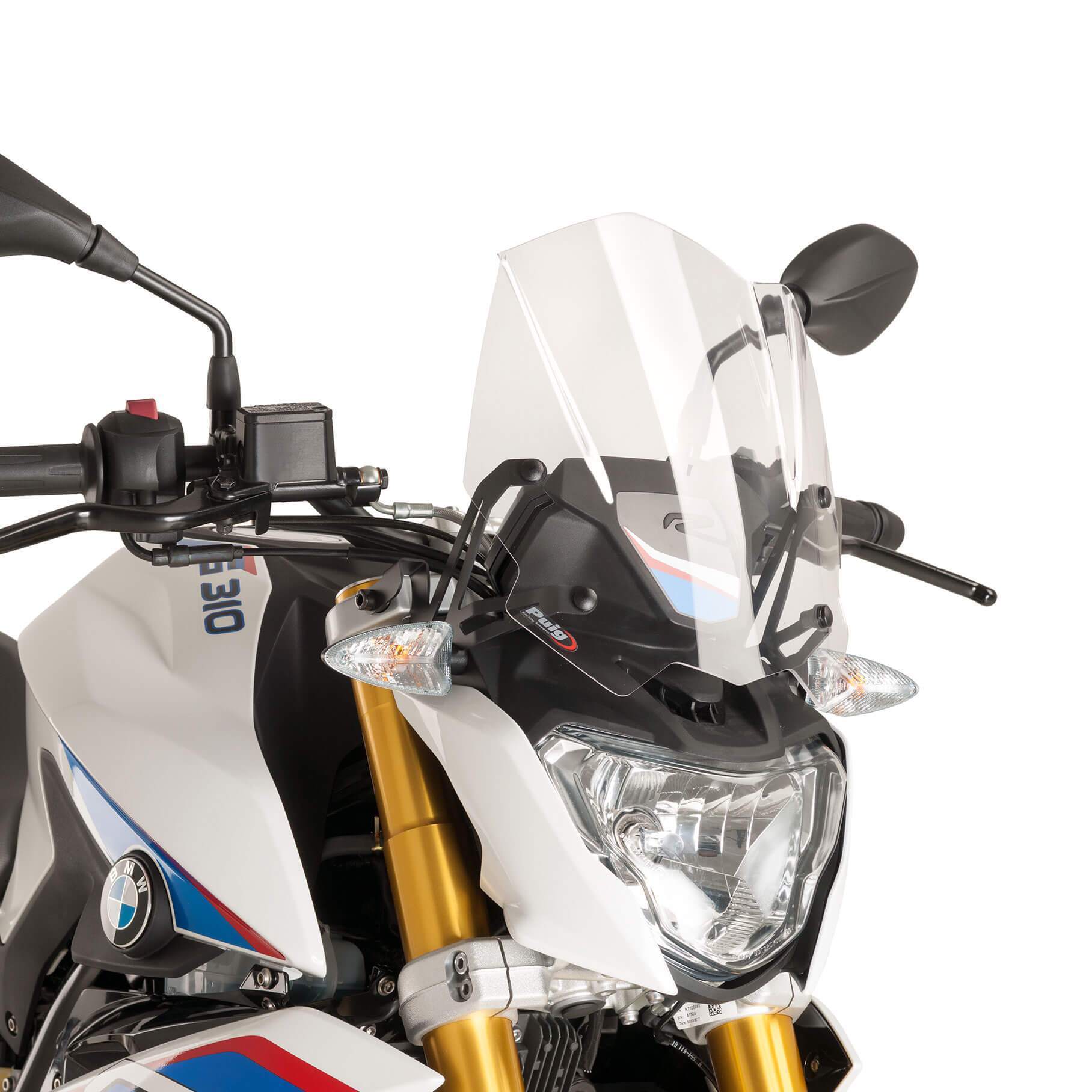 Puig Sport Screen | Clear | BMW G 310 R 2016>Current -  Shop name