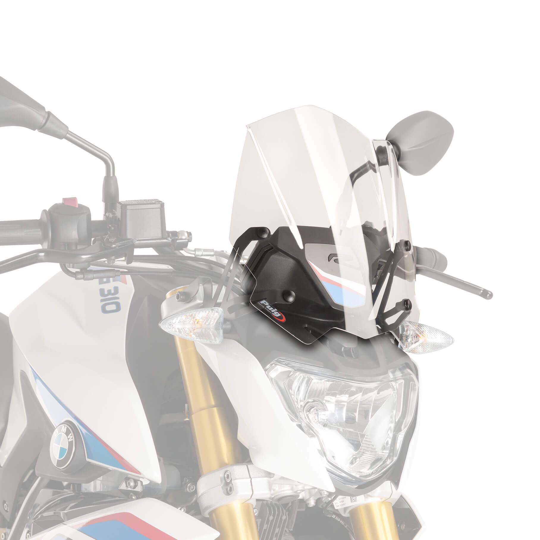 Puig Sport Screen | Clear | BMW G 310 R 2016>Current -  Shop name