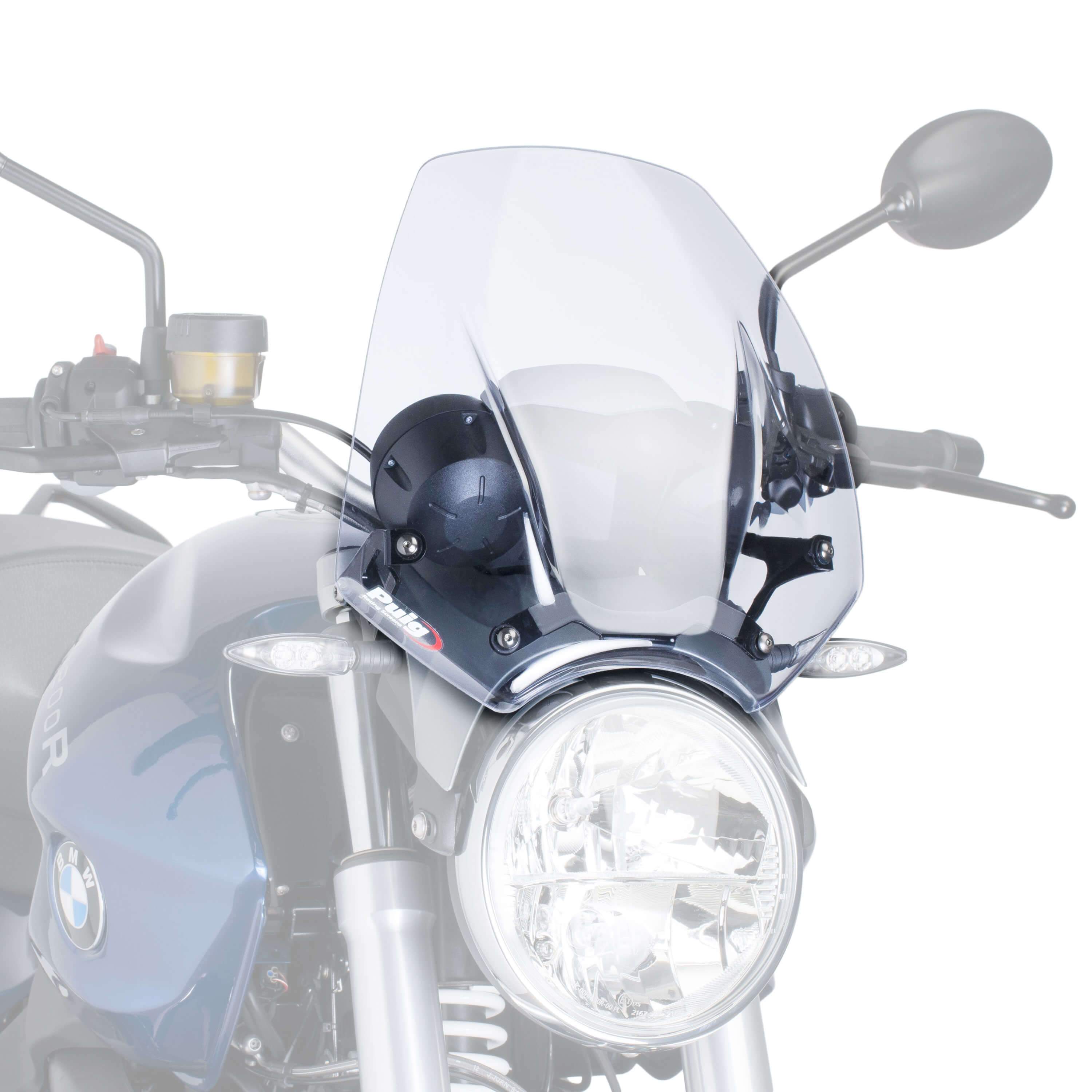 Puig Sport Screen | Clear | BMW R 1200 R 2006>2014-M6488W-Screens-Pyramid Motorcycle Accessories