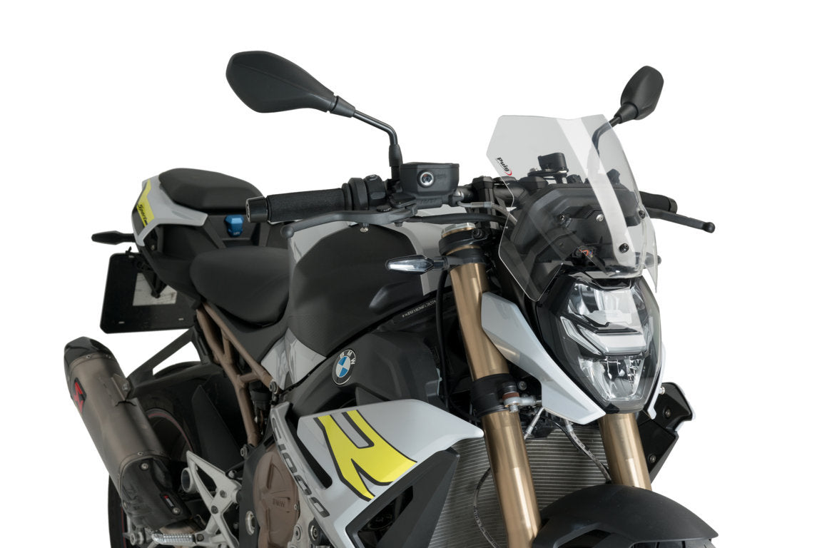 Puig Sport Screen | Clear | BMW S 1000 R 2021>Current-Screens-Pyramid Motorcycle Accessories