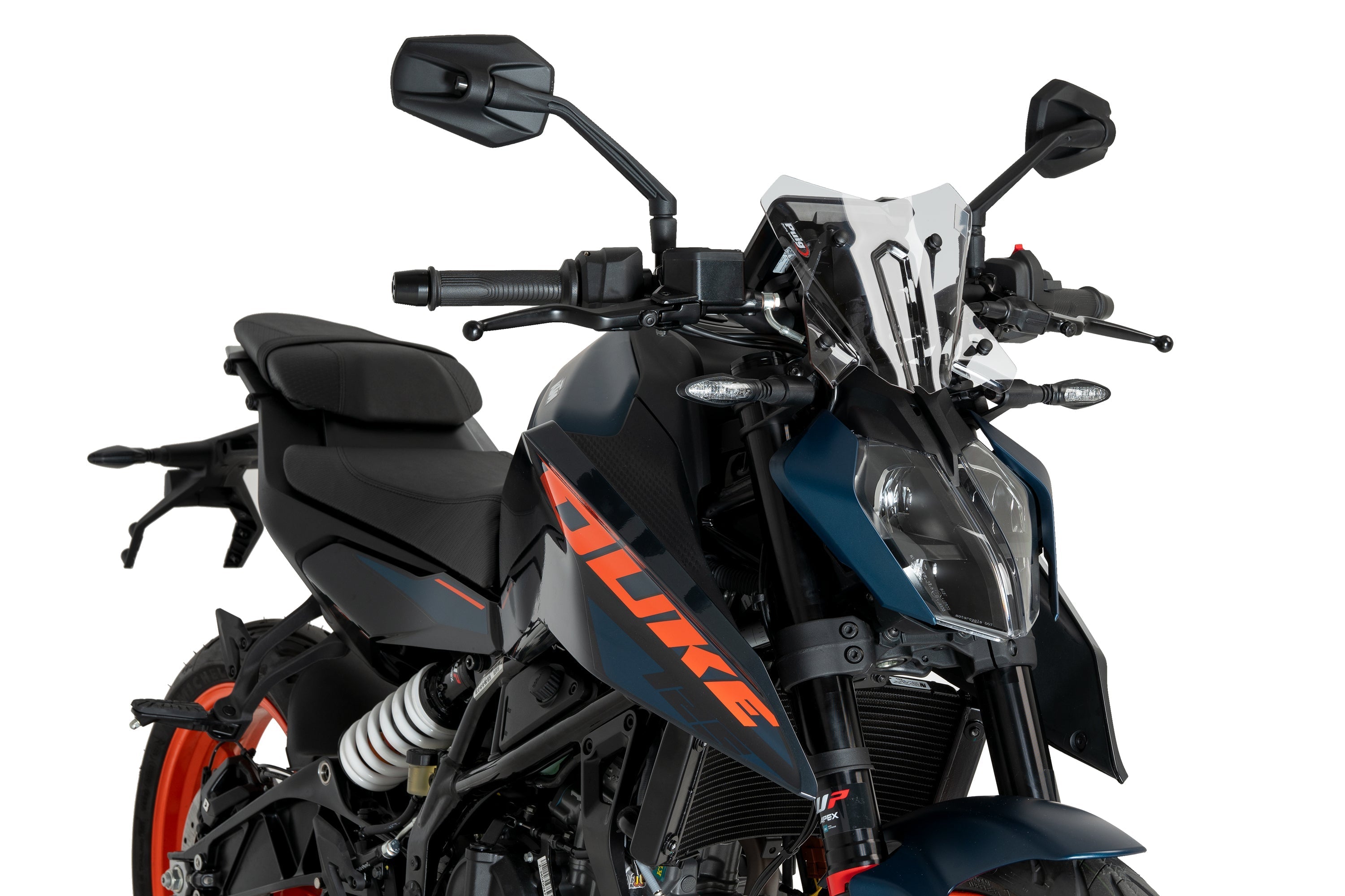 Puig Sport Screen | Clear | KTM 125/390 Duke 2024>Current -  Shop name
