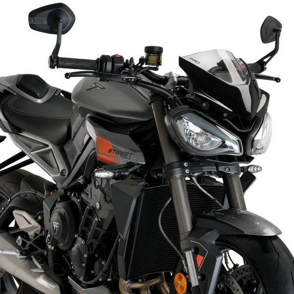 Puig Sport Screen | Clear | Triumph Street Triple 765 R/RS 2023>Curren