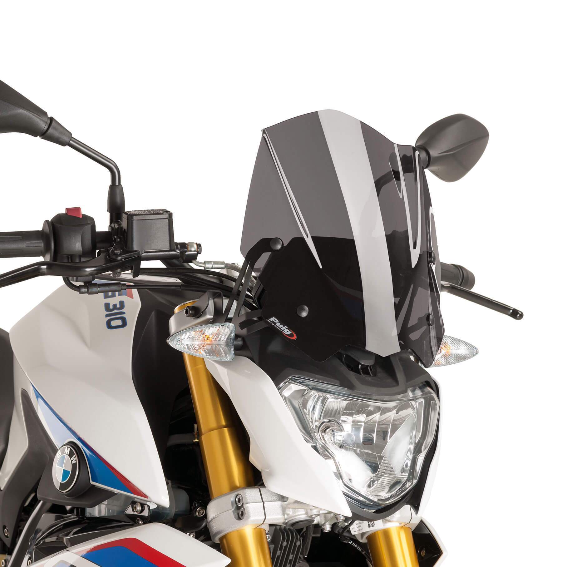 Puig Sport Screen | Dark Smoke | BMW G 310 R 2016>Current -  Shop name