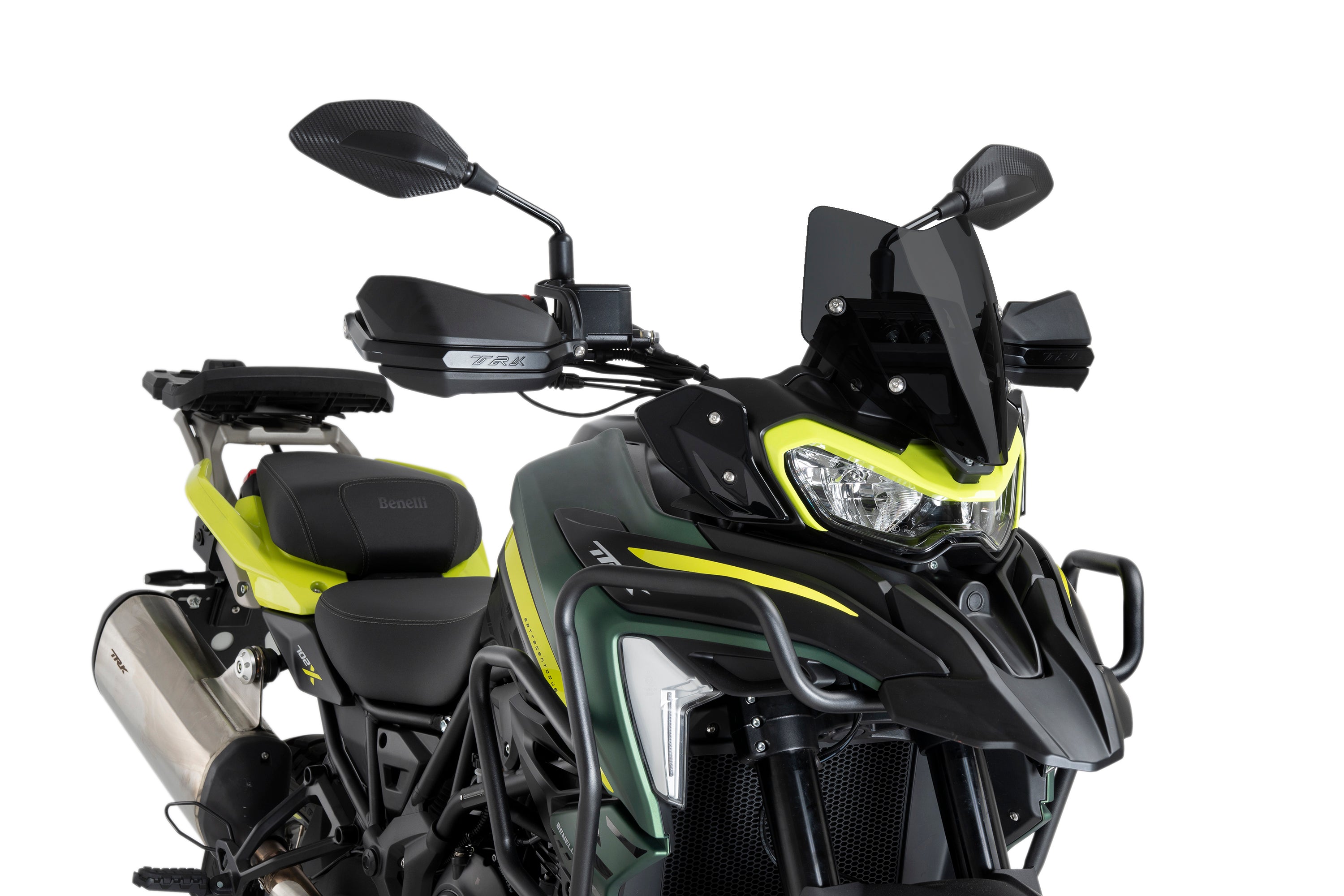 Puig Sport Screen | Dark Smoke | Benelli TRK 702/X 2023>Current-Screens-Pyramid Motorcycle Accessories