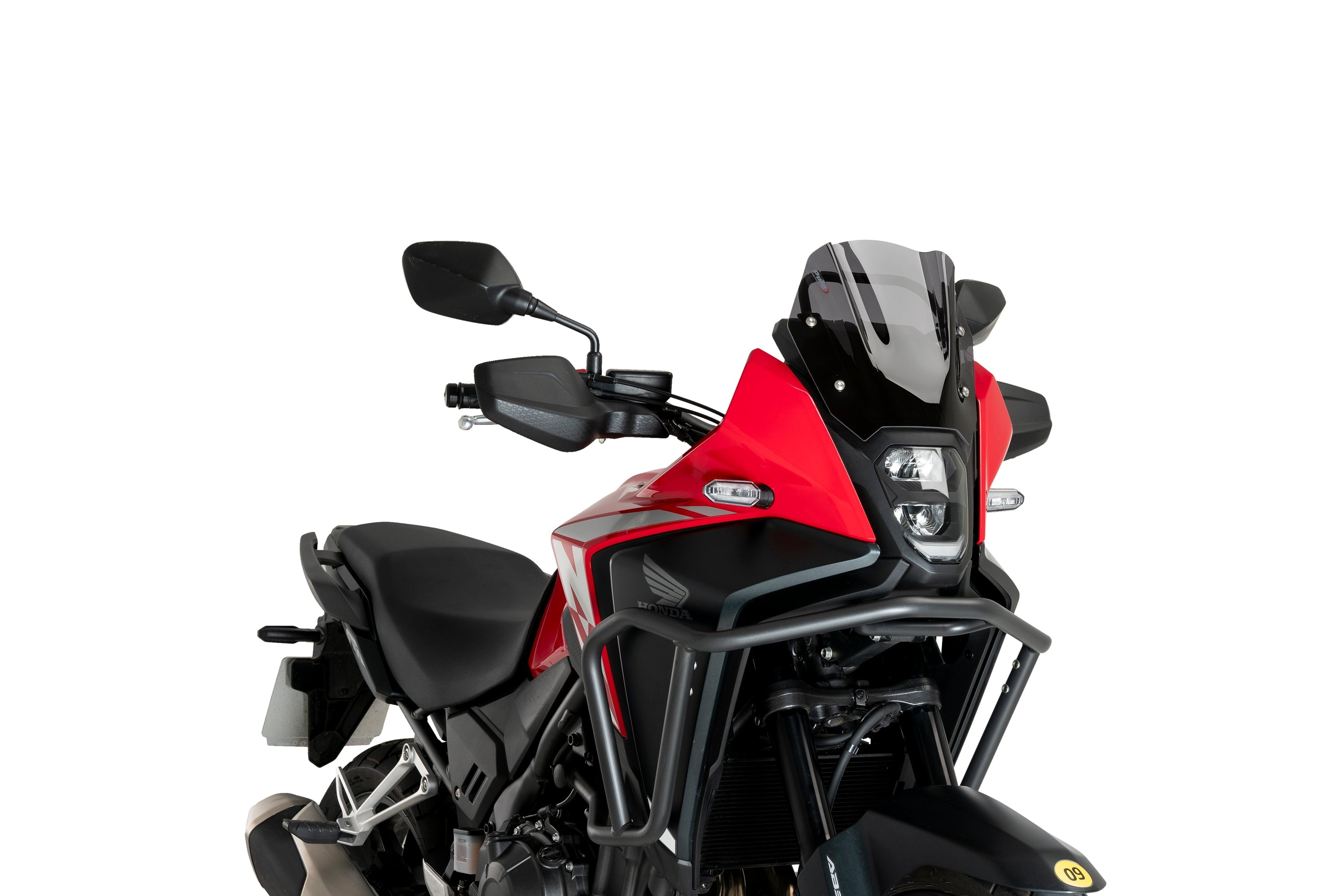 Puig Sport Screen | Dark Smoke | Honda NX500 2024>Current-Screens-Pyramid Motorcycle Accessories