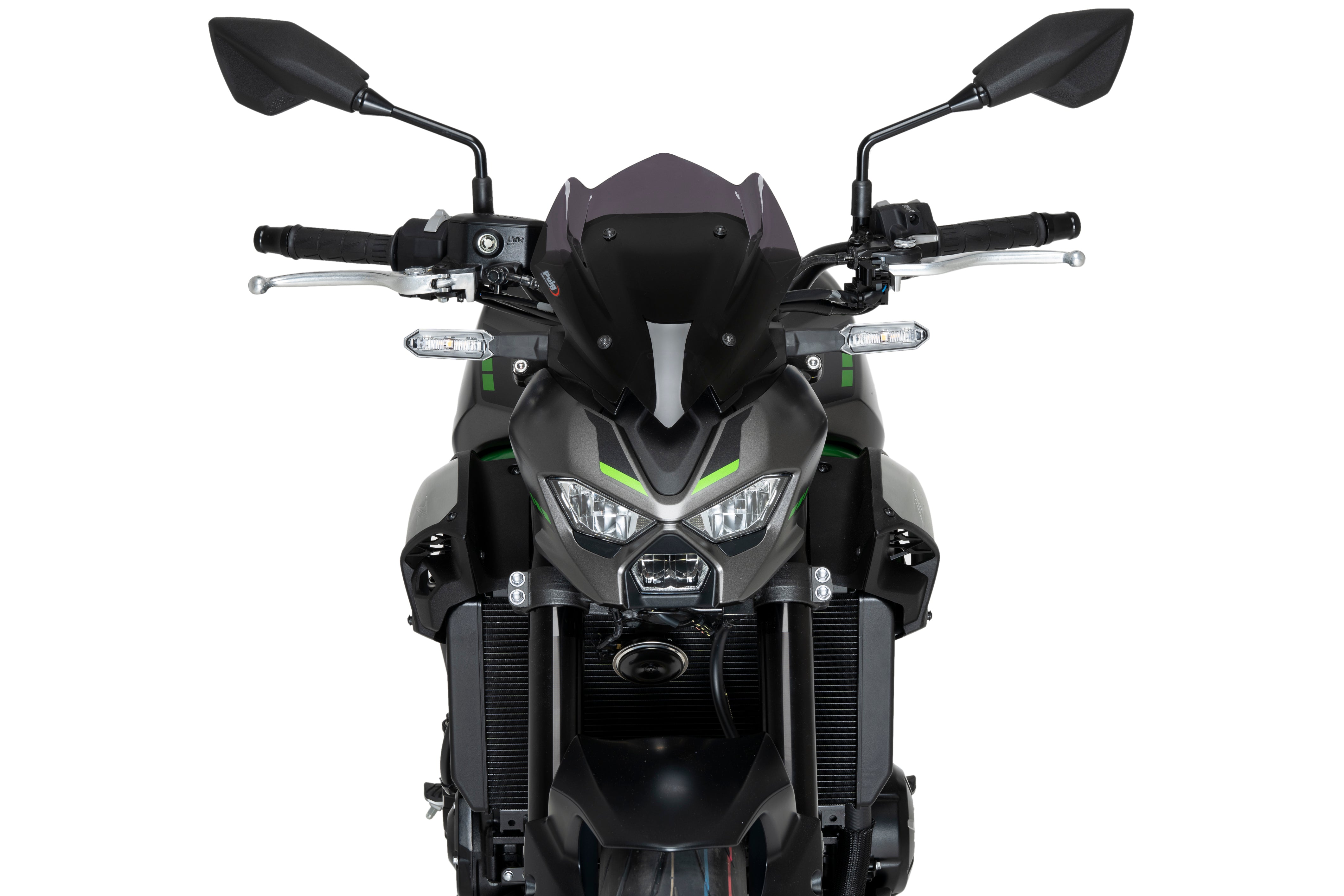 Puig Sport Screen | Dark Smoke | Kawasaki Z 900/SE 2025>Current-Screens-Pyramid Motorcycle Accessories