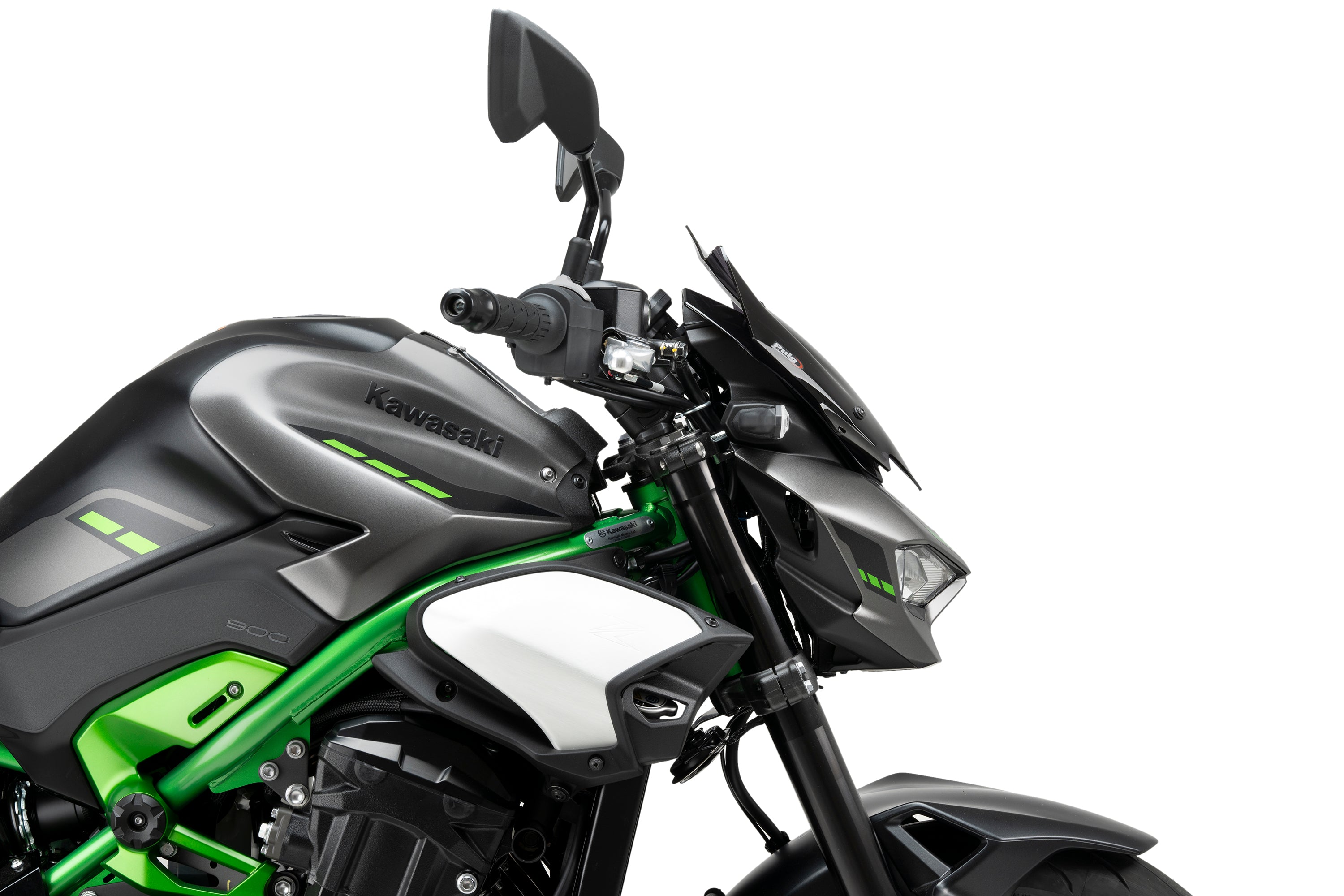 Puig Sport Screen | Dark Smoke | Kawasaki Z 900/SE 2025>Current-Screens-Pyramid Motorcycle Accessories