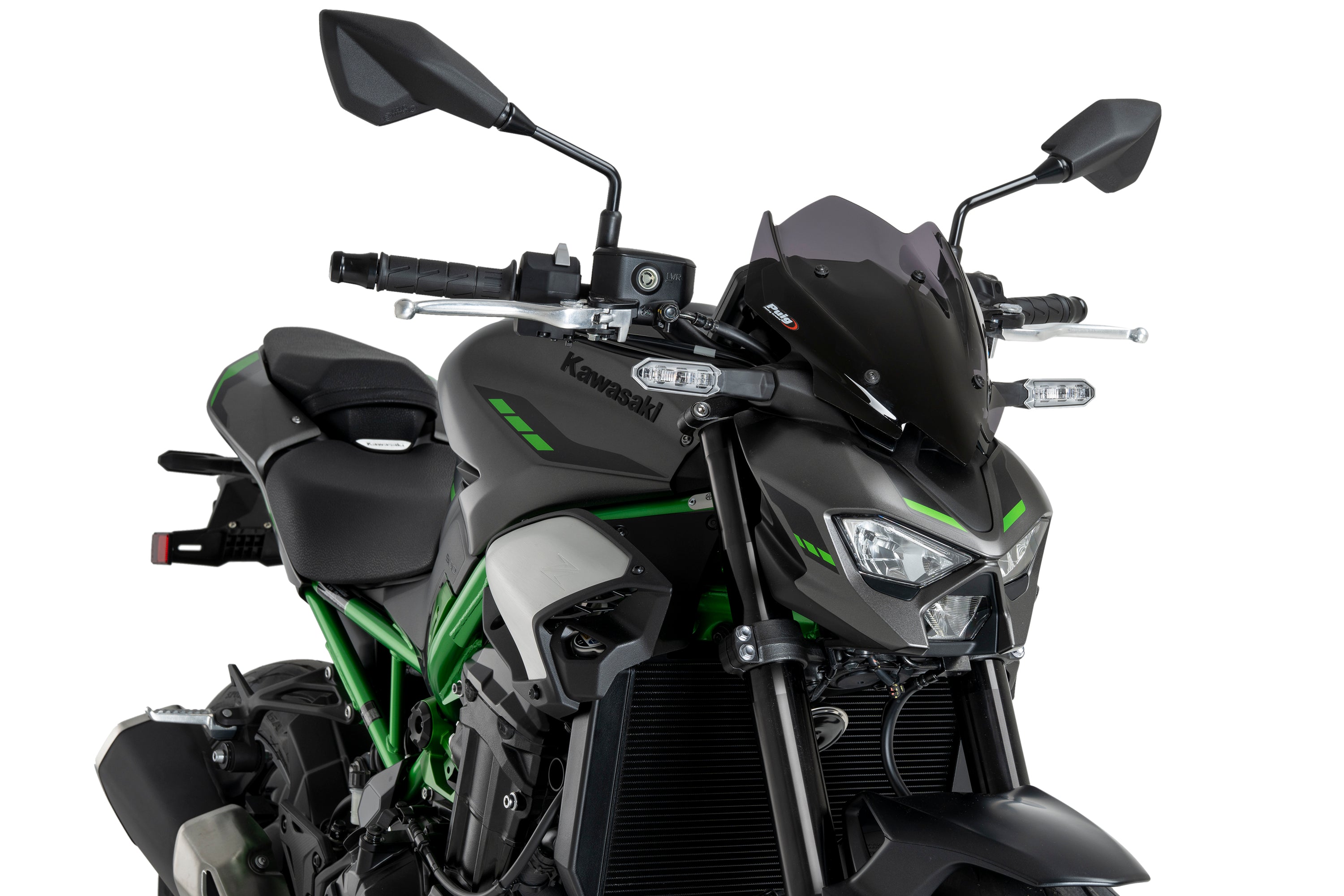 Puig Sport Screen | Dark Smoke | Kawasaki Z 900/SE 2025>Current-Screens-Pyramid Motorcycle Accessories