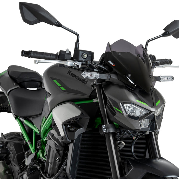 モココ Puig Sport Screen | Dark Smoke | Kawasaki Z 900/SE 2025>Current