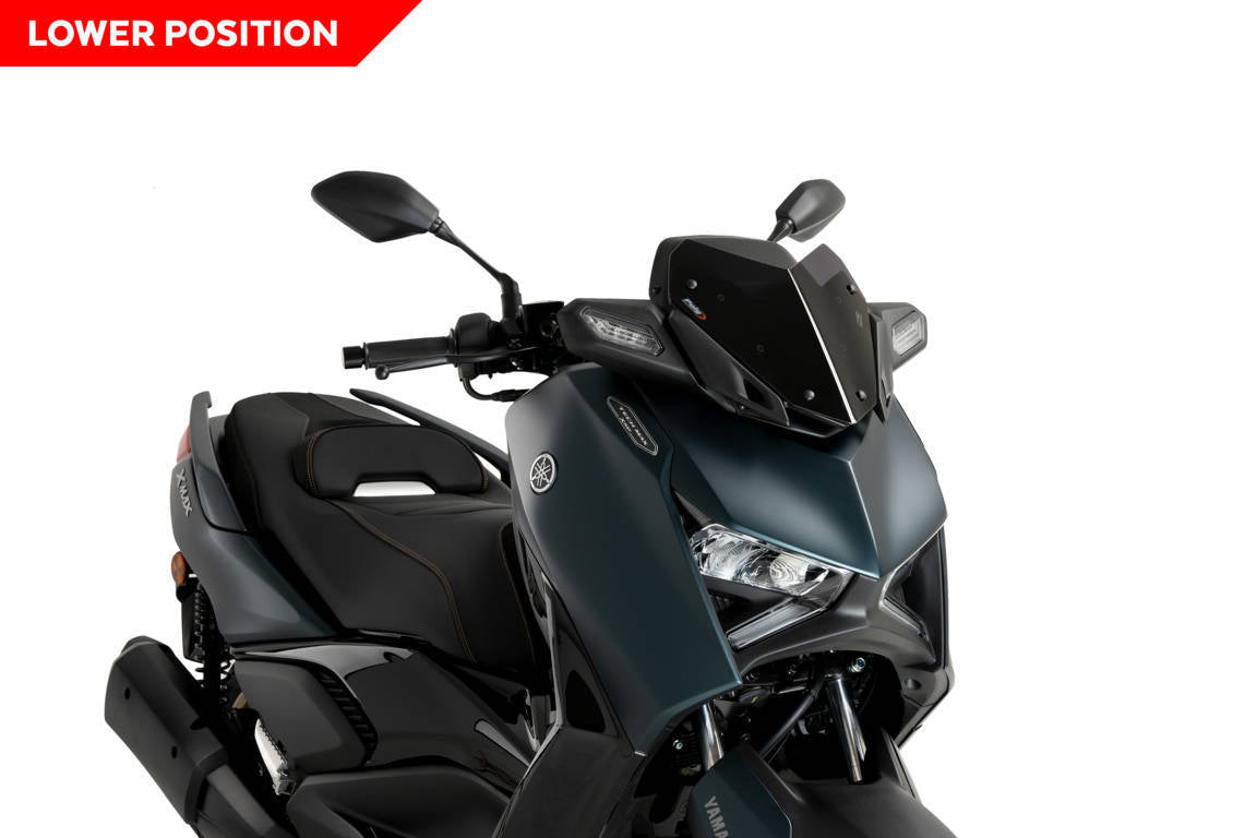 Puig Sport Screen | Dark Smoke | Yamaha XMAX 125/300 inc. Tech Max