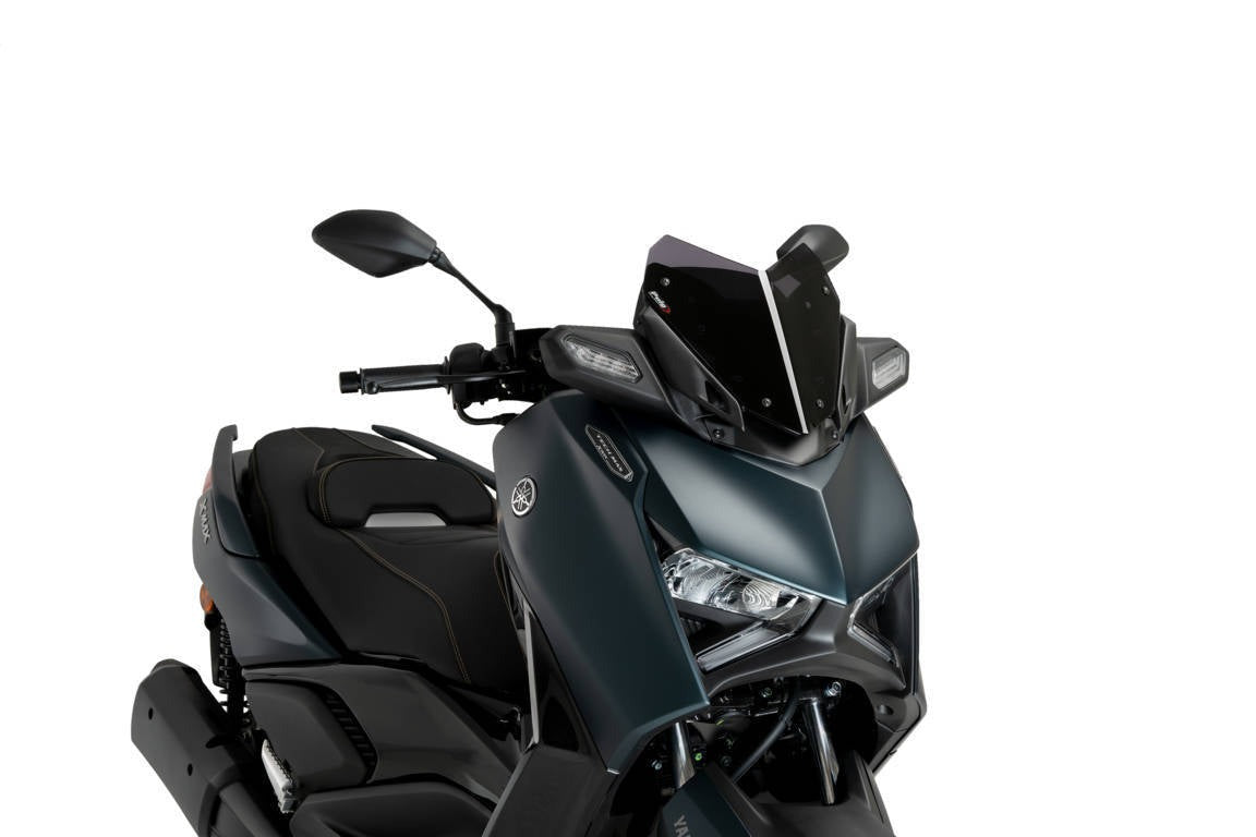 Puig Sport Screen | Dark Smoke | Yamaha XMAX 125/300 2023>Current-M21744F-Screens-Pyramid Motorcycle Accessories