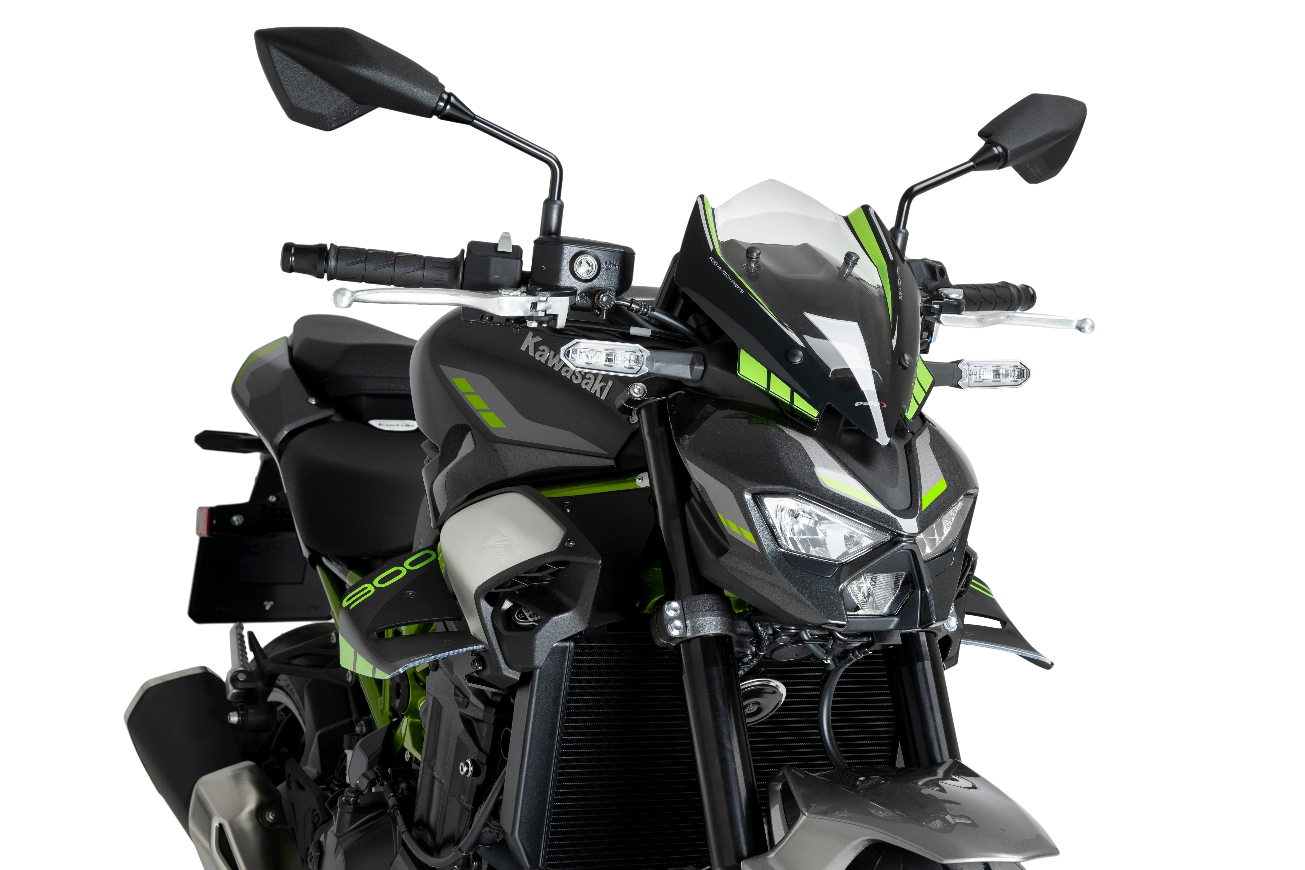 Puig Sport Screen | Graphics | Kawasaki Z 900/SE 2025>Current-Screens-Pyramid Motorcycle Accessories