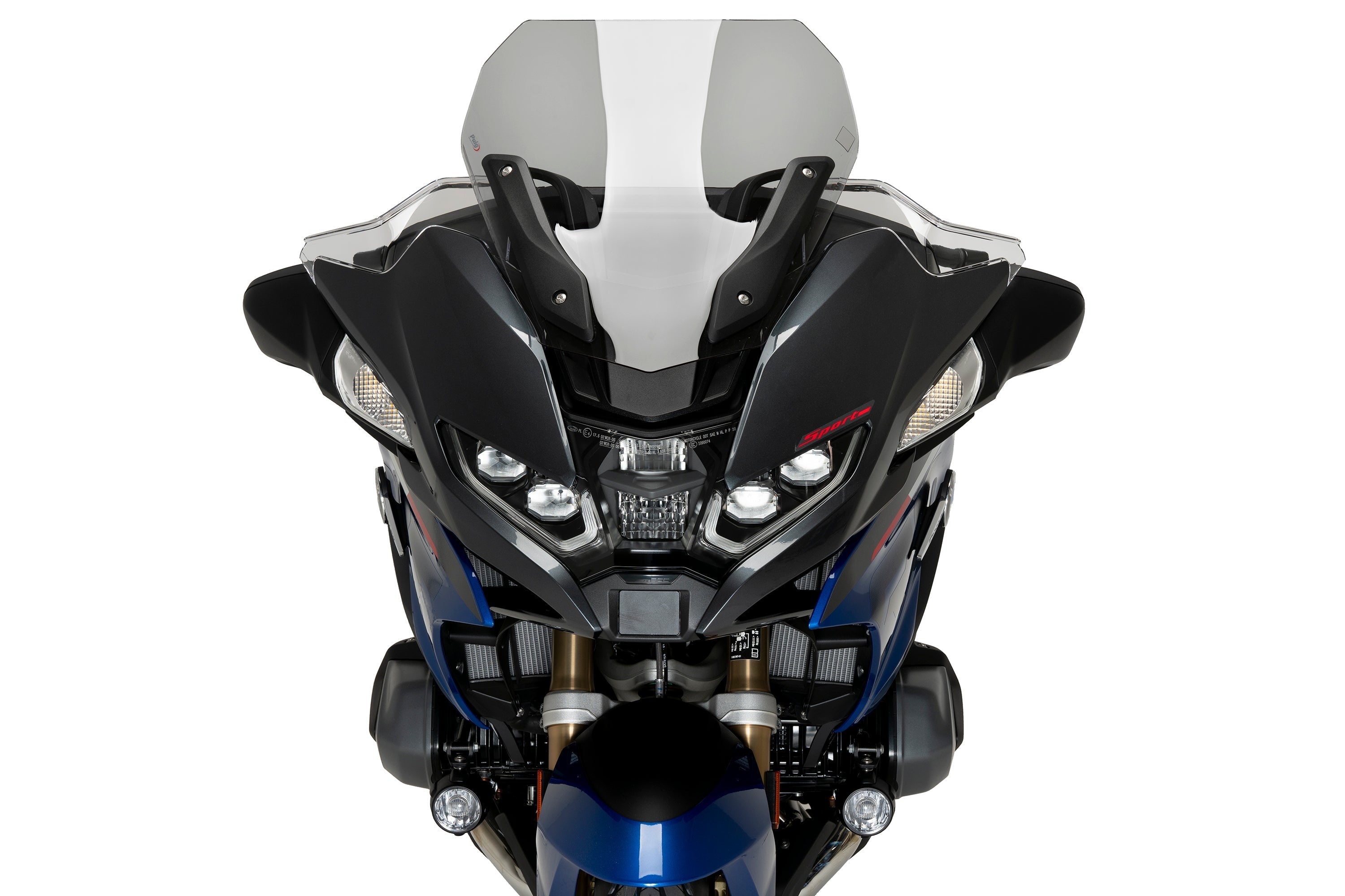Puig Sport Screen | Light Smoke | BMW R 1250 RT 2021>Current-Screens-Pyramid Motorcycle Accessories