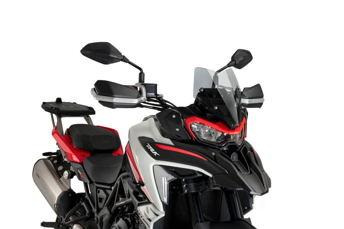 Puig Sport Screen | Light Smoke | Benelli TRK 702/702X 2023>Current-M21753H-Screens-Pyramid Motorcycle Accessories