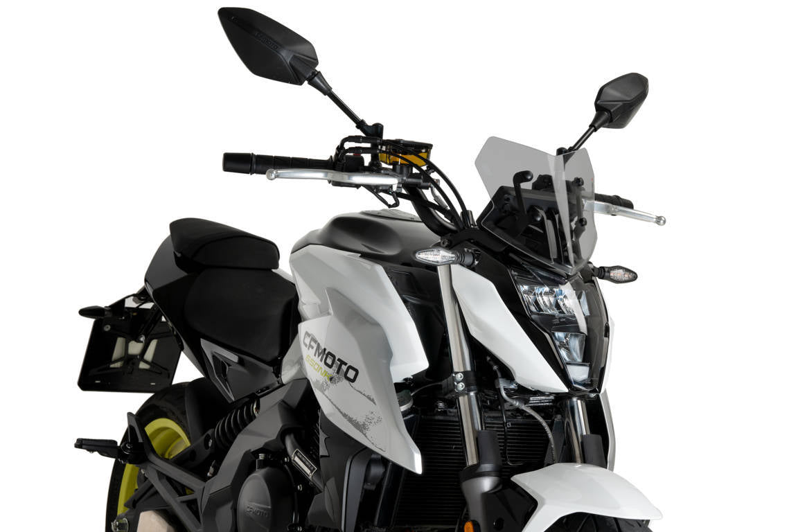 Puig Sport Screen | Light Smoke | CFMoto 650 NK 2021>Current -  Shop name