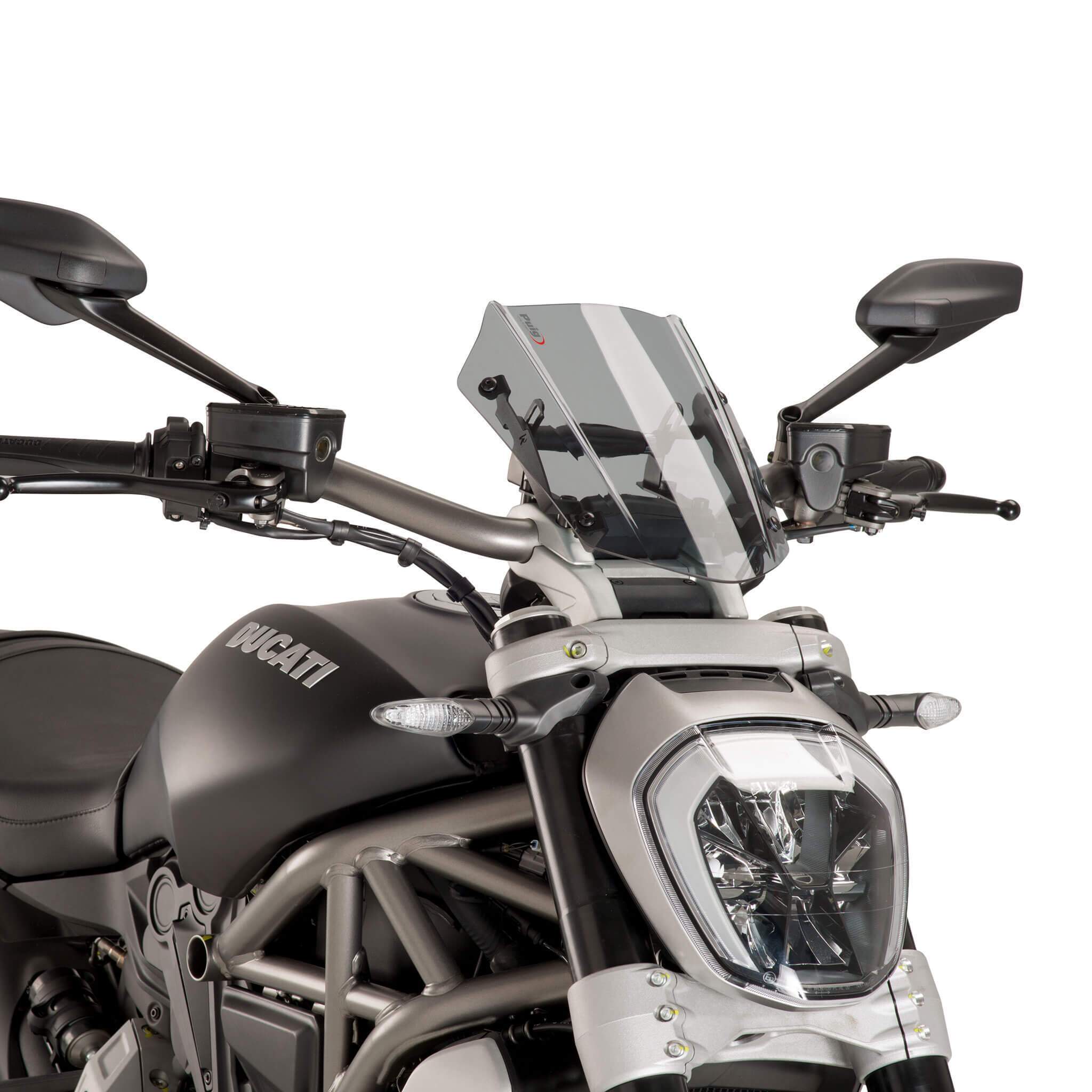 Puig Sport Screen | Light Smoke | Ducati X Diavel 2016>Current -  Shop name