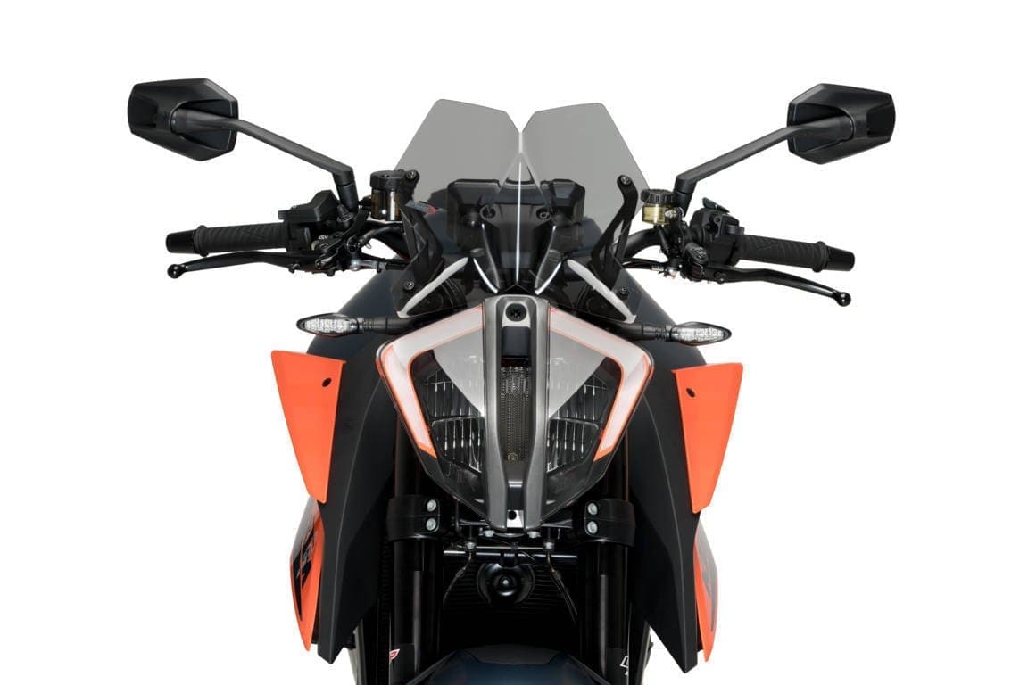 Puig Sport Screen | Light Smoke | KTM 1290 Superduke R 2020>Current-M20425H-Screens-Pyramid Motorcycle Accessories
