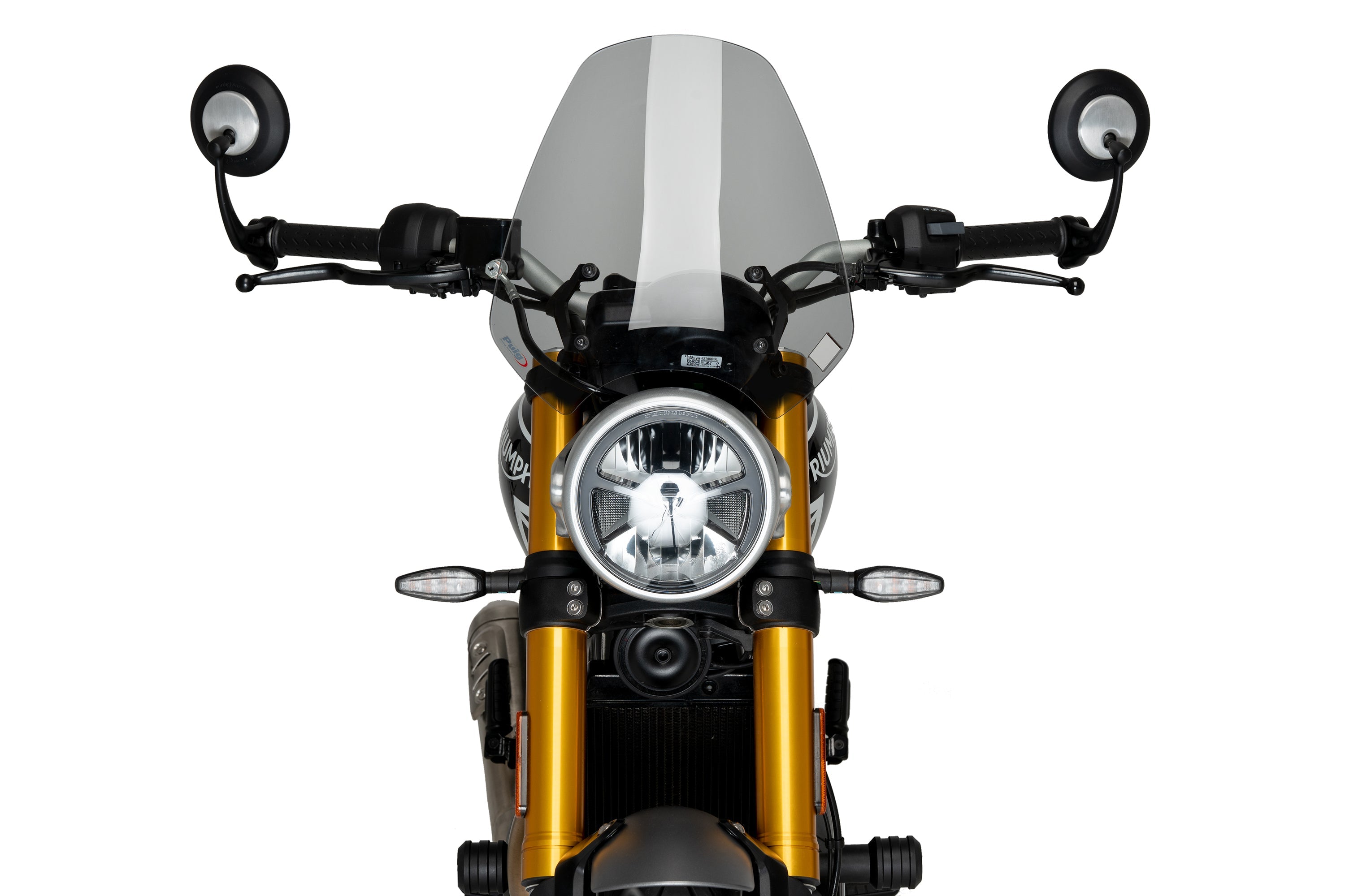 Puig Sport Screen | Light Smoke | Triumph Speed 400/Scrambler 400 X 2024>Current-Screens-Pyramid Motorcycle Accessories