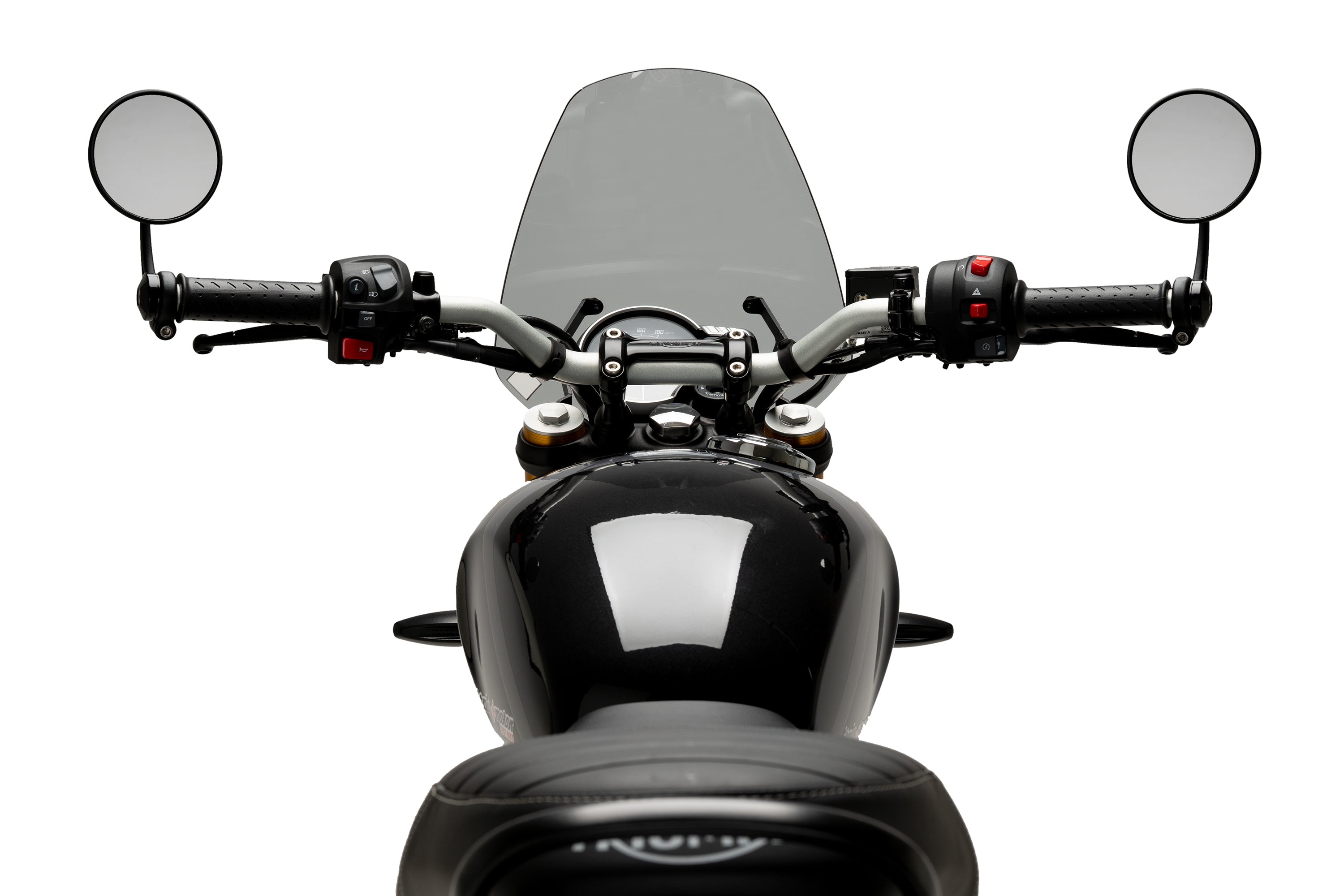 Puig Sport Screen | Light Smoke | Triumph Speed 400/Scrambler 400 X 2024>Current-Screens-Pyramid Motorcycle Accessories