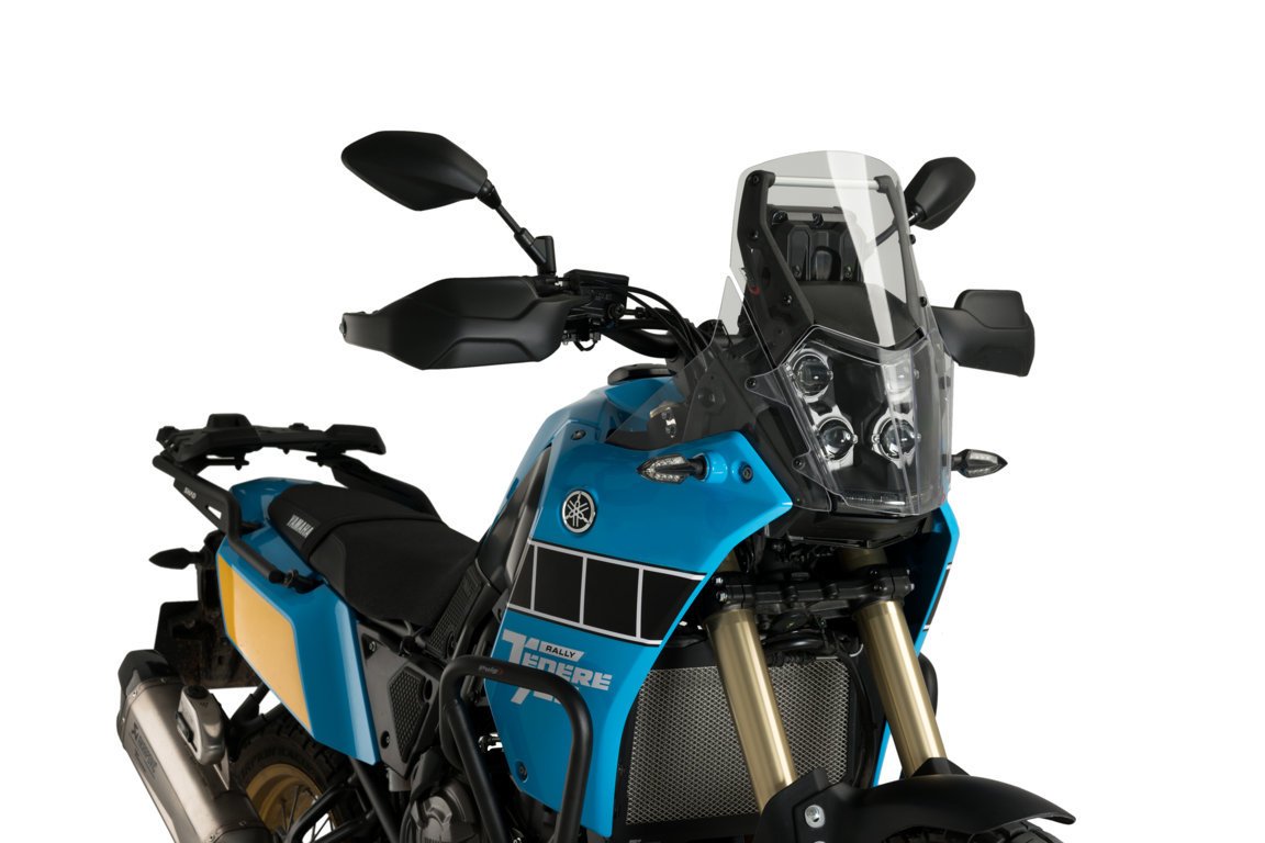 Puig Sport Screen | Light Smoke | Yamaha Tenere 700 Rally Edition 2021>2024 -   Pyramid Motorcycle Accessories