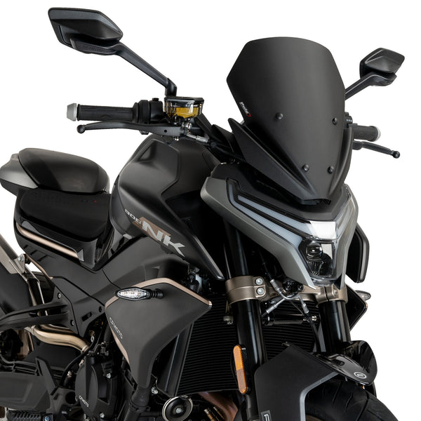Puig Sport Screen | Matte Black (Opaque) | CFMoto 800 NK Advanced 2024