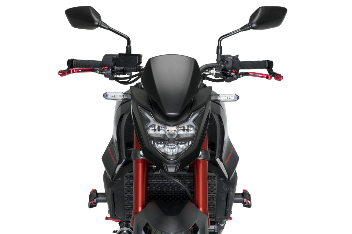 Puig Sport Screen | Matte Black (Opaque) | Honda CB750 Hornet 2023>2024 -  Shop name