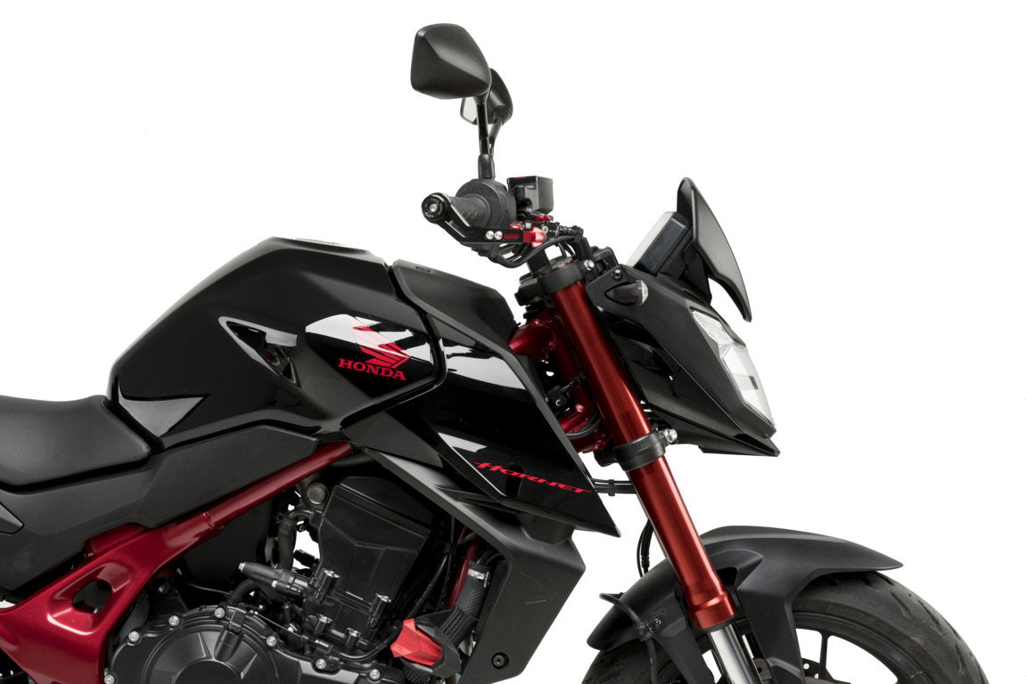 Puig Sport Screen | Matte Black (Opaque) | Honda CB750 Hornet 2023>2024 -  Shop name