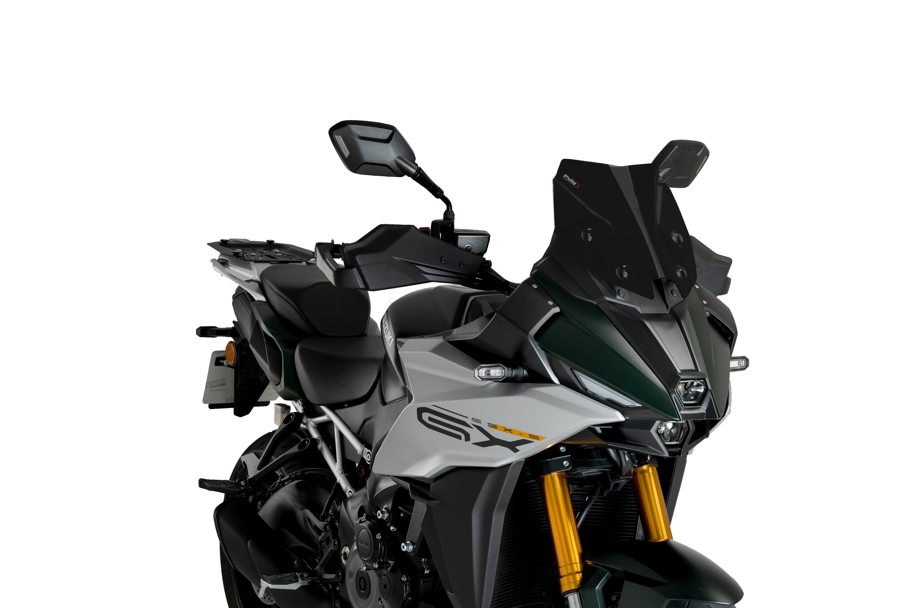 Puig Sport Screen | Matte Black (Opaque) | Suzuki GSX-S1000GX 2024>Current -  Shop name