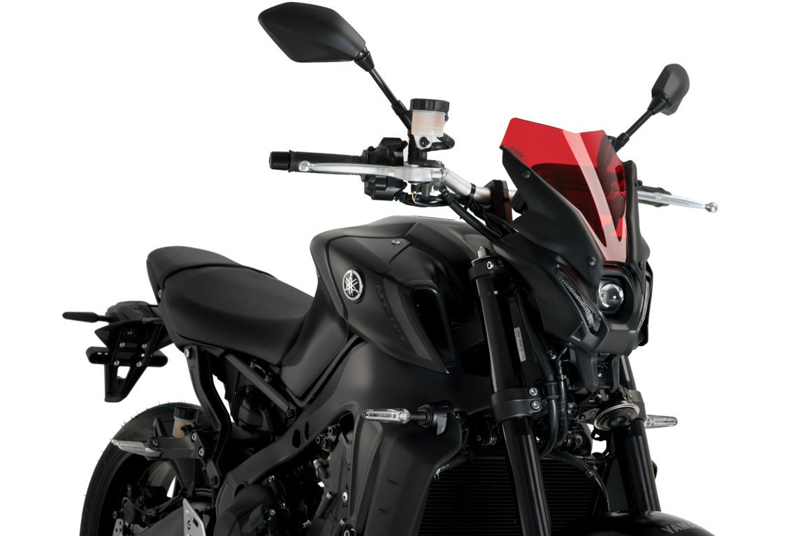 Puig Sport Screen | Red | Yamaha MT-09 SP 2021>2023 -  Shop name