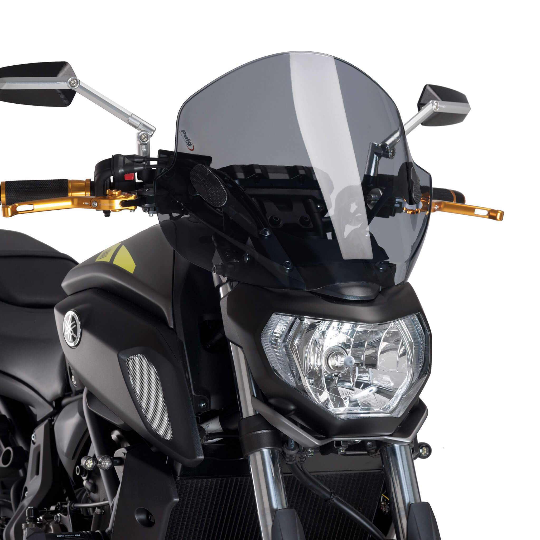 Puig Stream Screen | Dark Smoke | Suzuki SV650 2016>Current-M5022F-Screens-Pyramid Motorcycle Accessories