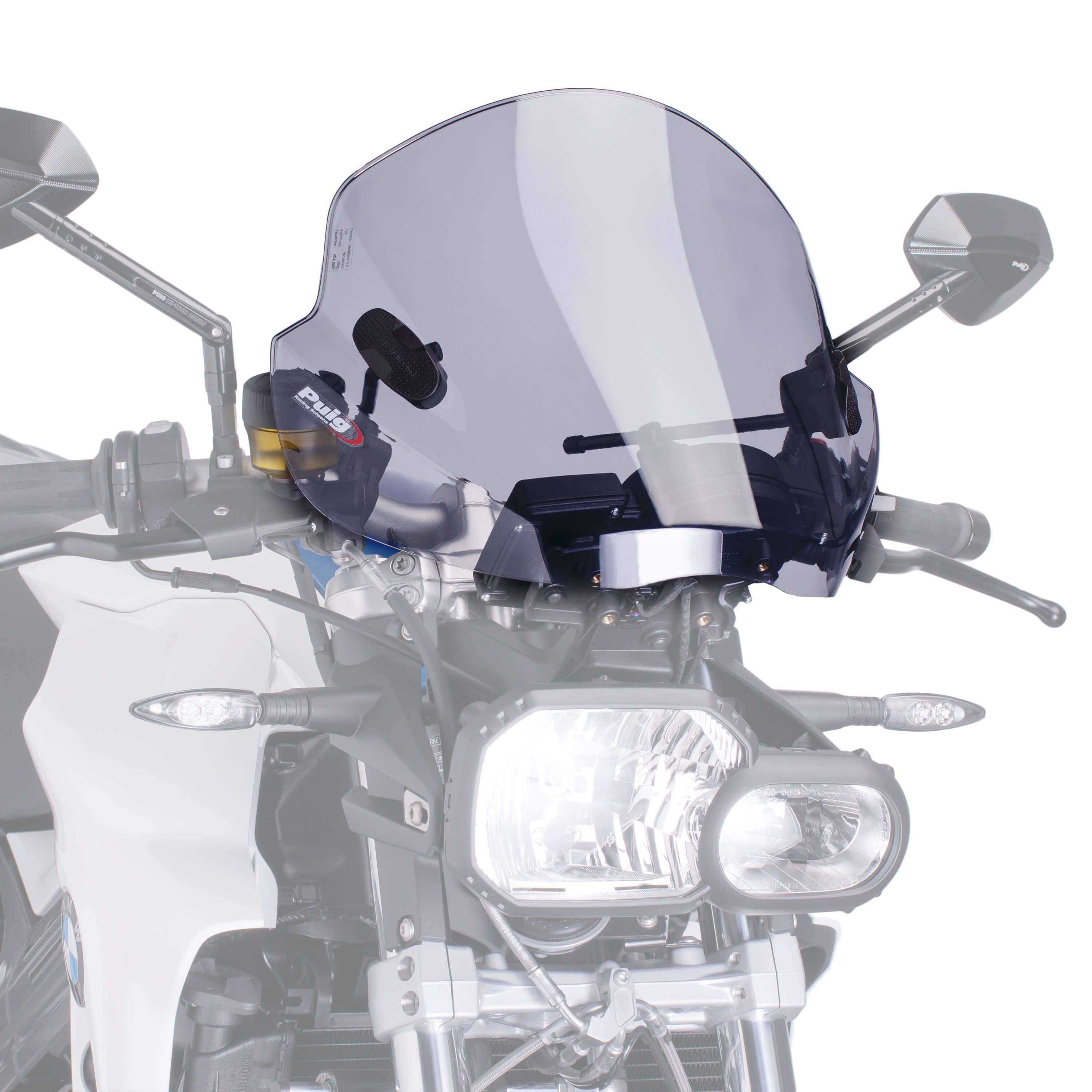 Puig Stream Screen | Light Smoke | Suzuki SV650 2003>2006-Screens-Pyramid Motorcycle Accessories