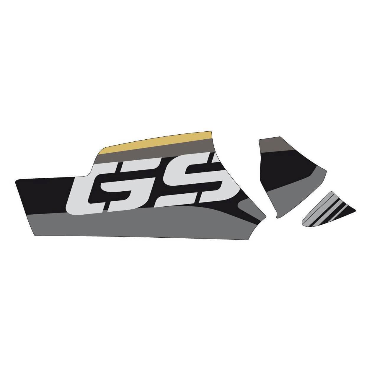 Puig Swing Arm Protectors | Gold | BMW R 1200 GS 2013>2018-Swing Arm Protectors-Pyramid Motorcycle Accessories