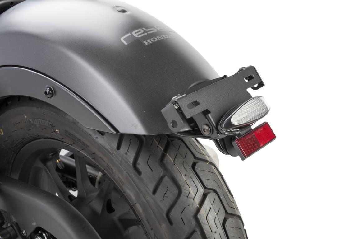 Puig Tail Tidy | Matte Black | Honda CMX 500 Rebel 2017>Current-M9671N-Tail Tidies-Pyramid Motorcycle Accessories