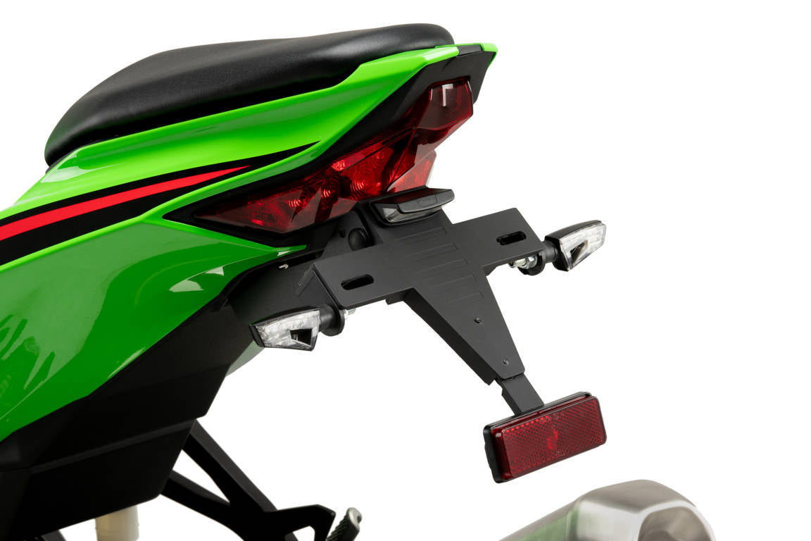 Puig Tail Tidy | Matte Black | Kawasaki Ninja ZX-4R/4RR 2024>Current-M21836N-Tail Tidies-Pyramid Motorcycle Accessories