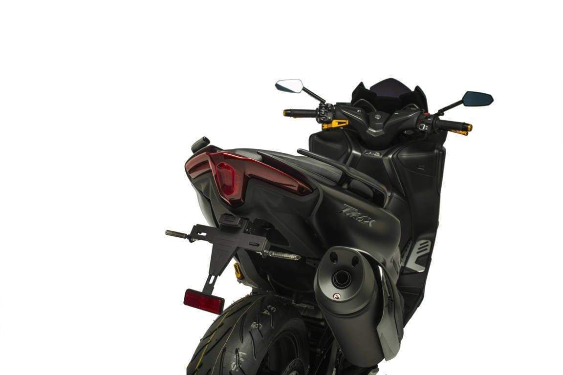 Puig Tail Tidy | Matte Black | Yamaha TMAX 560 2020>2021-M3874N-Tail Tidies-Pyramid Motorcycle Accessories