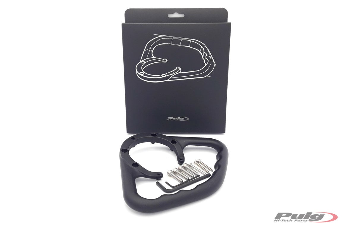 Puig Tank Grab Holder | Black | Honda VTR1000 SP-2 2002>2005 -  Shop name