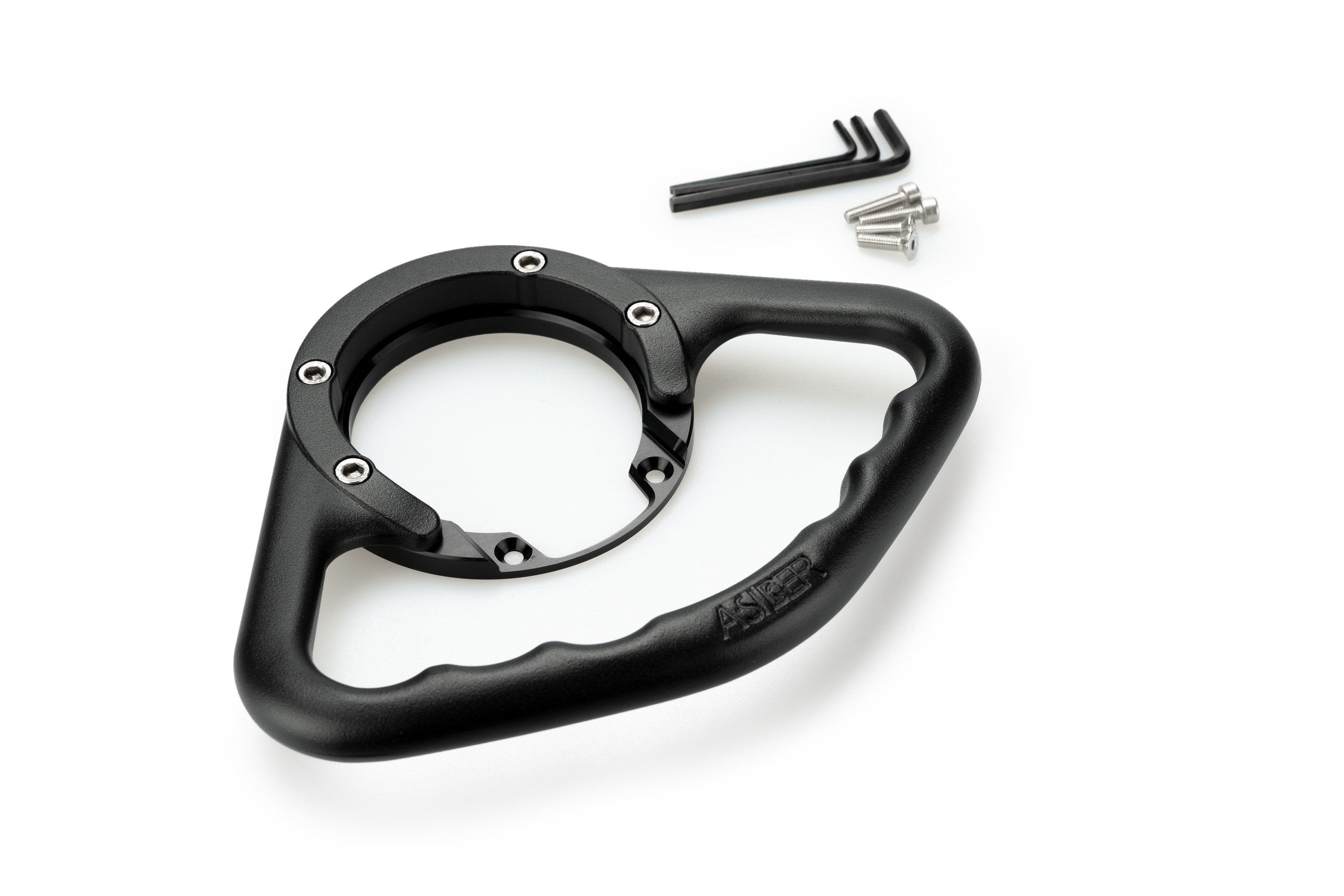 Puig Tank Grab Holder | Black | Suzuki Hayabusa GSX-R1300 2021>2024 -  Shop name