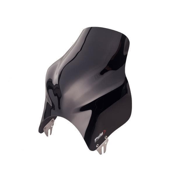 Puig Top Screen | Black (Opaque) | Triumph Bonneville T100 2002>2019-Screens-Pyramid Motorcycle Accessories