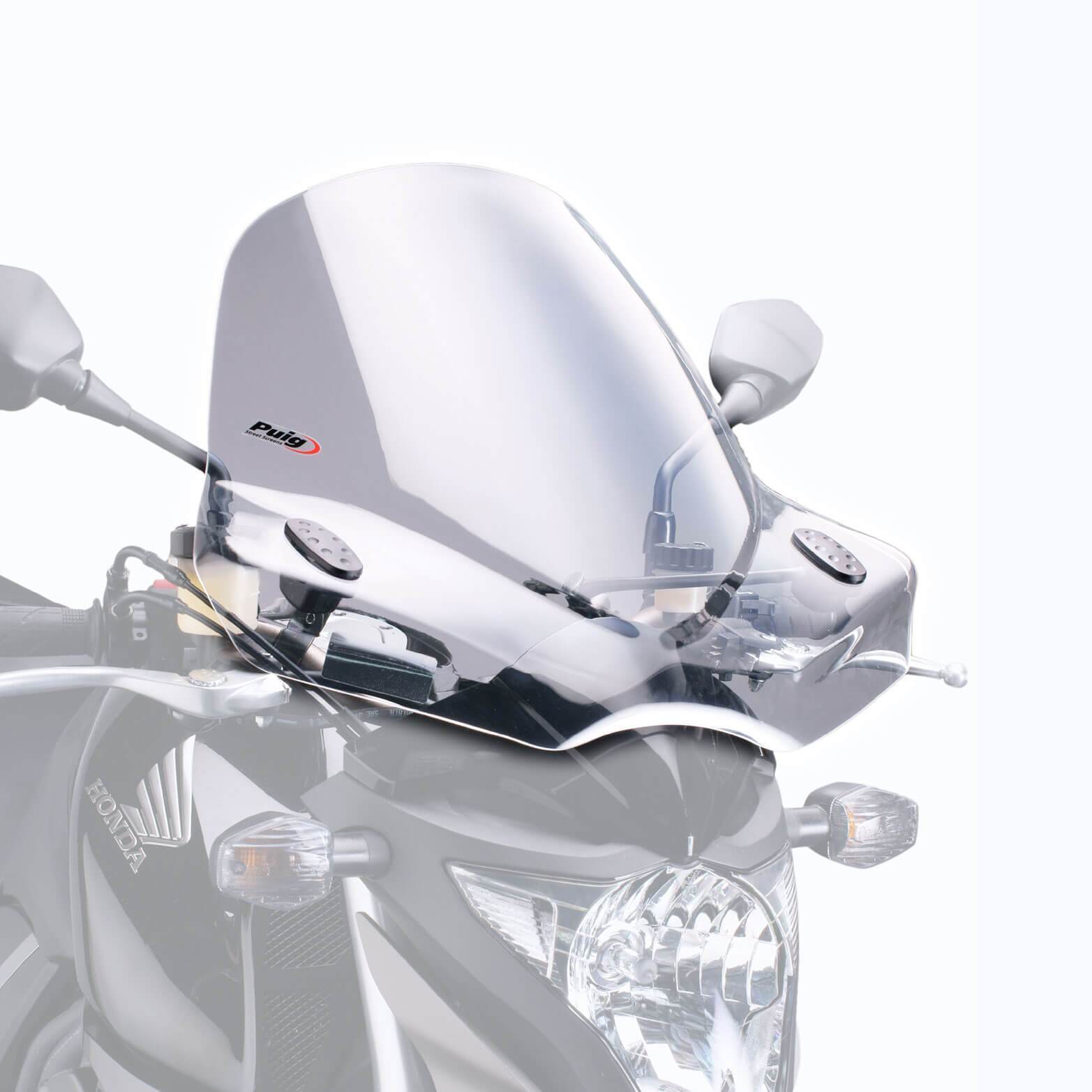 Puig Touring 2 Screen | Clear | Triumph Street Scrambler 2017>2022-Screens-Pyramid Motorcycle Accessories
