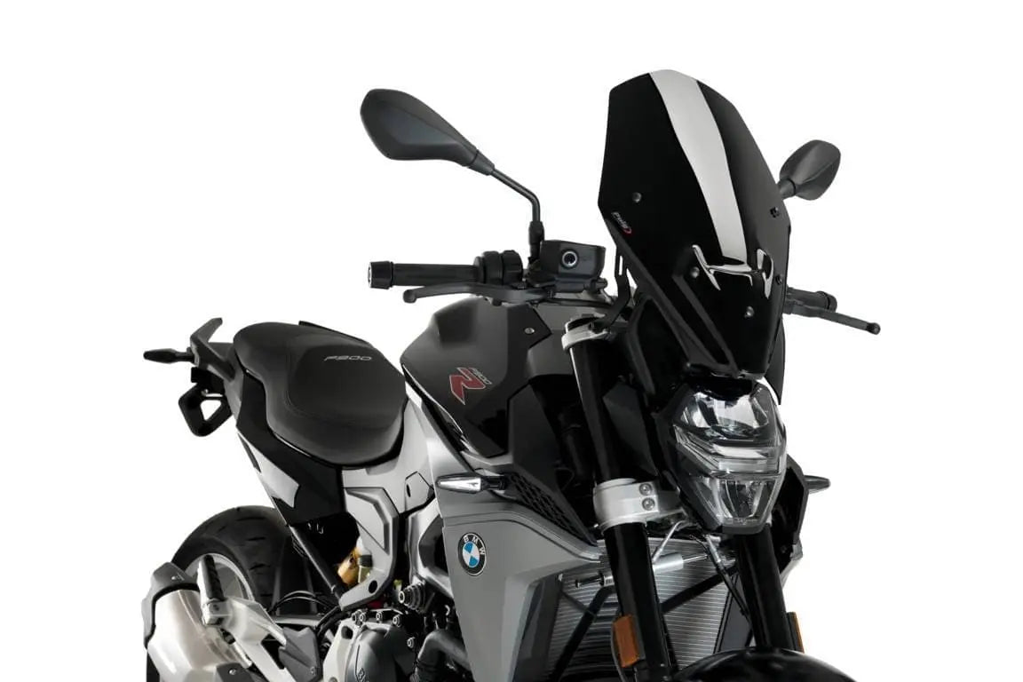 Puig Touring Screen | Black (Opaque) | BMW F 900 R 2020>Current -  Shop name