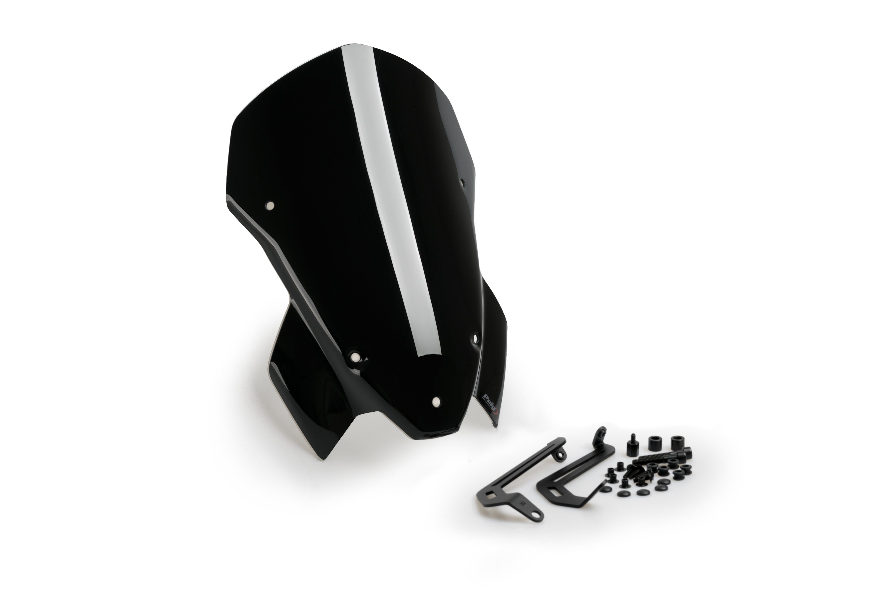Puig Touring Screen | Black (Opaque) | BMW S 1000 R (incl. M) 2021>2024 -   Pyramid Motorcycle Accessories