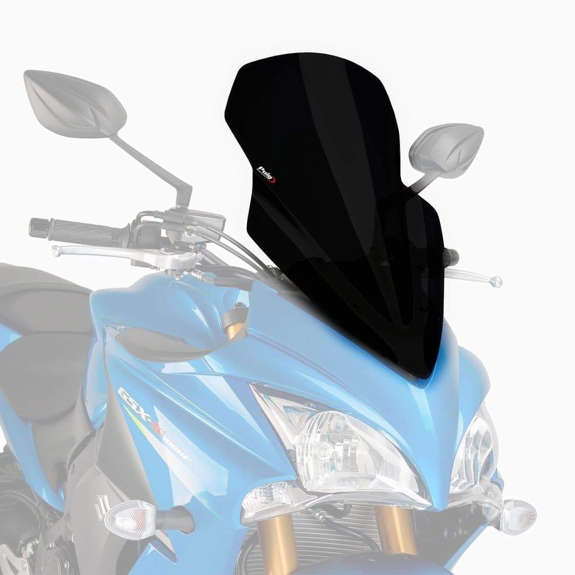 Puig Touring Screen | Black (Opaque) | Suzuki GSX-S 1000 FA 2015>2020 -  Shop name