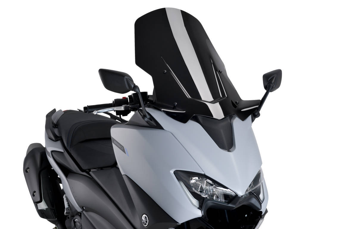 Puig Touring Screen | Black (Opaque) | Yamaha TMAX 530 2017>2019 -  Shop name