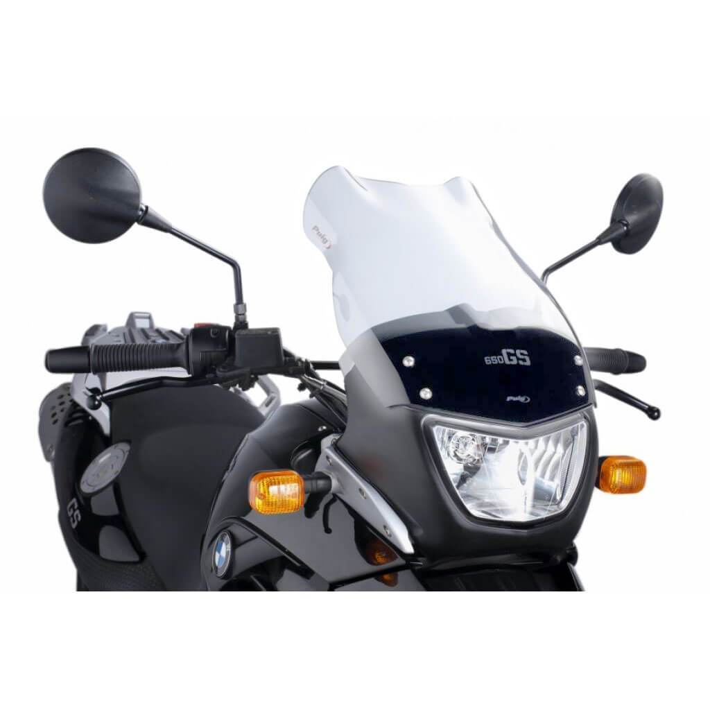 Puig Touring Screen | Clear | BMW F 650 GS 2004>2007-Screens-Pyramid Motorcycle Accessories