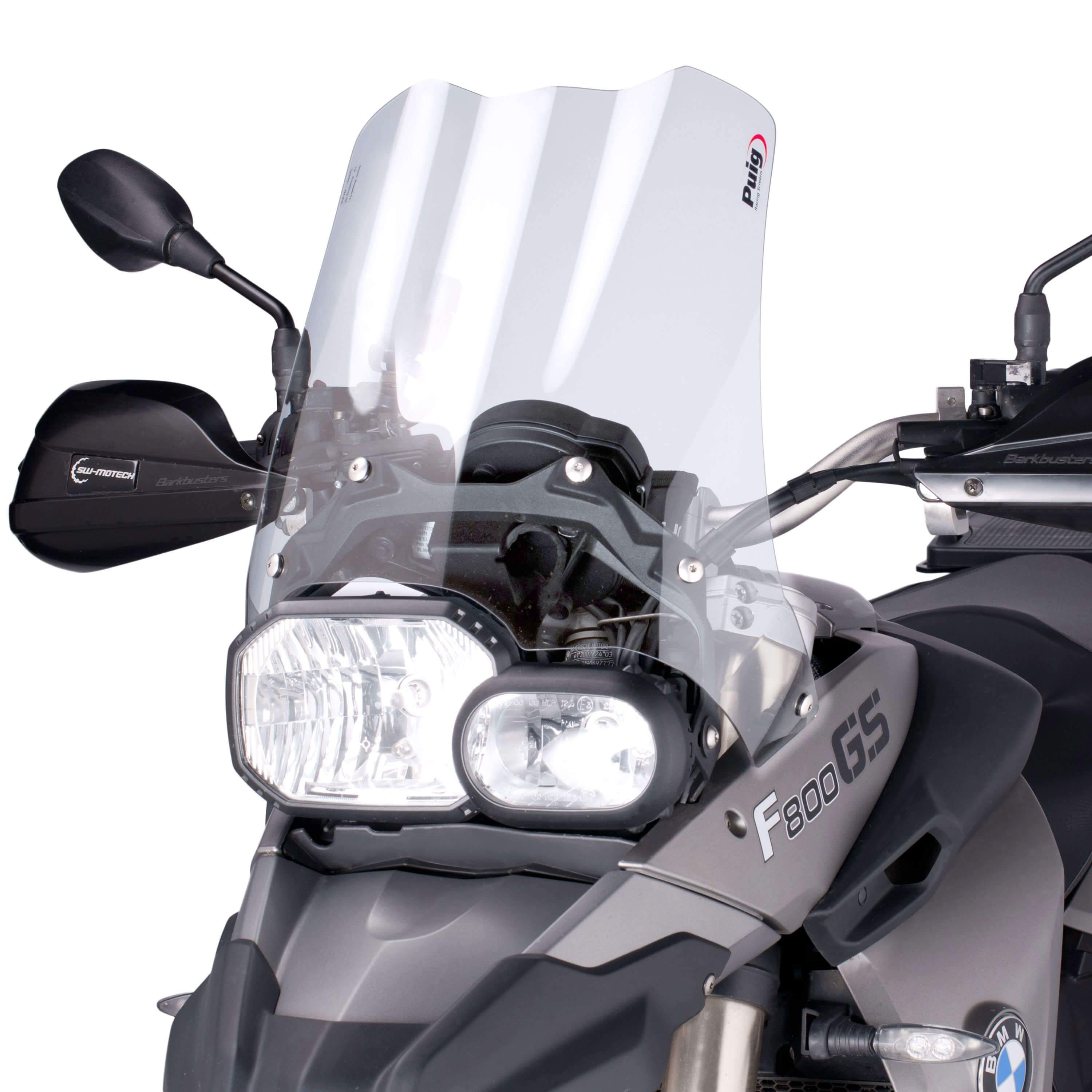 Puig Touring Screen | Clear | BMW F 800 GS 2008>2017-Screens-Pyramid Motorcycle Accessories