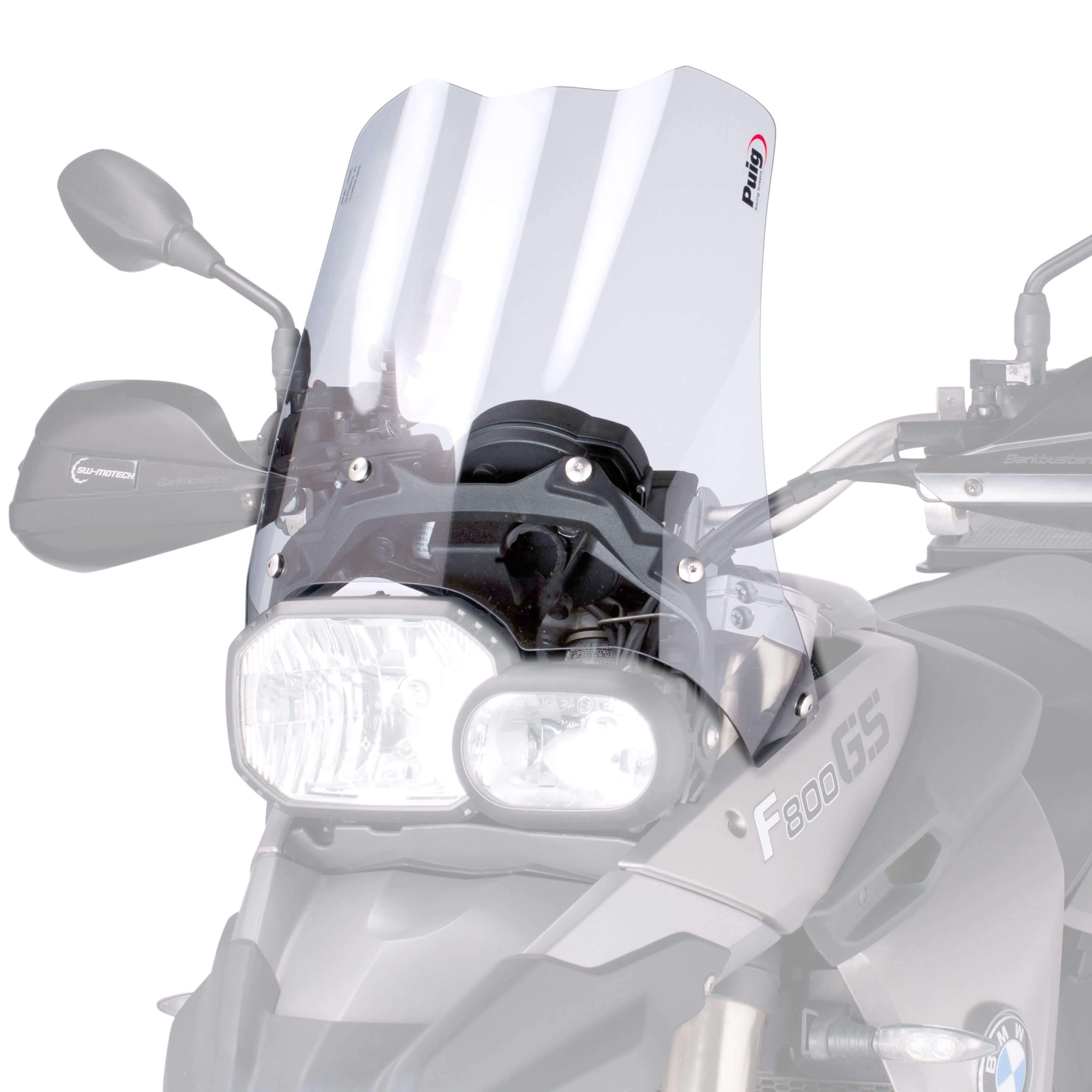 Puig Touring Screen | Clear | BMW F 800 GS 2008>2017-Screens-Pyramid Motorcycle Accessories