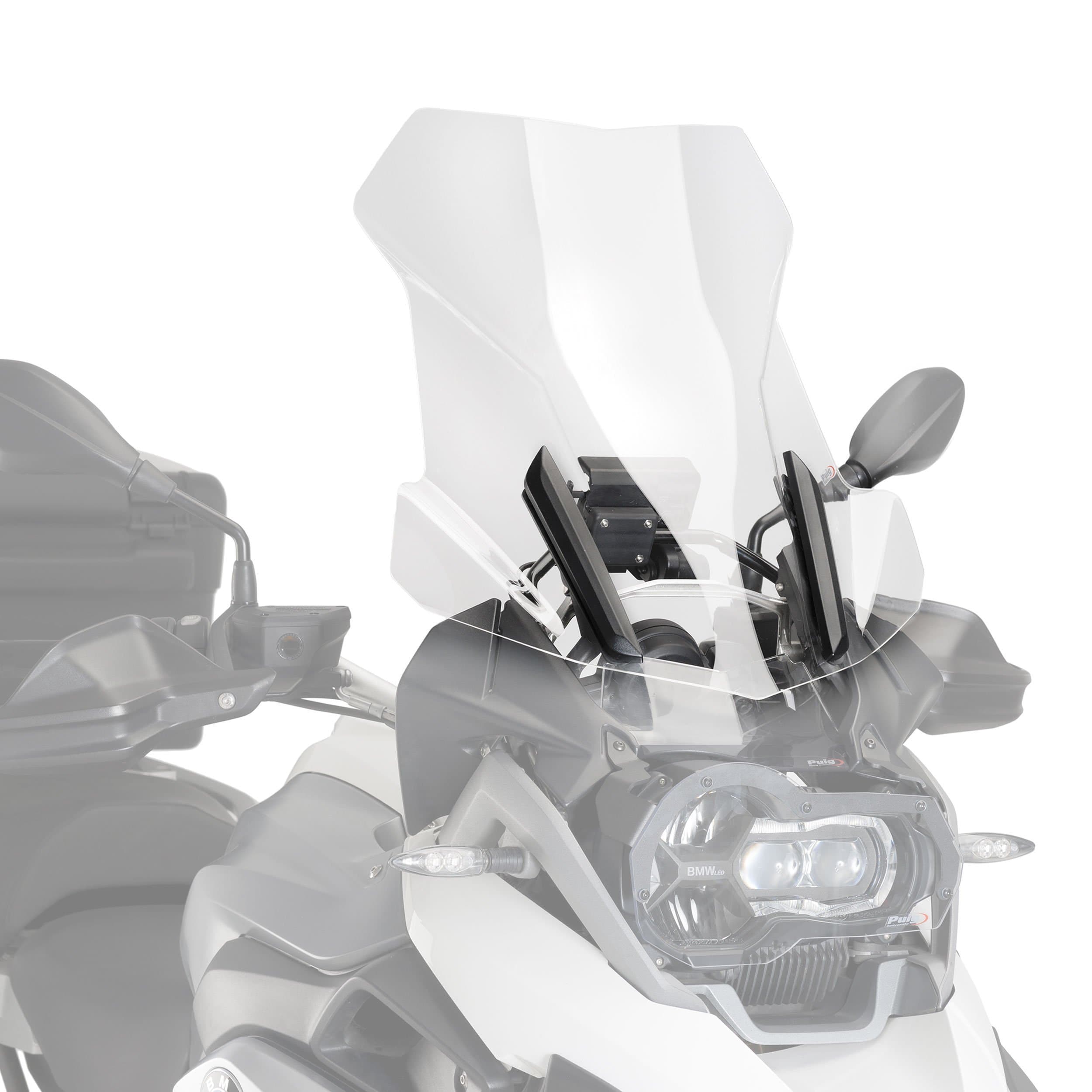 Puig Touring Screen | Clear | BMW R 1200 GS 2013>2018-M6486W-Screens-Pyramid Motorcycle Accessories