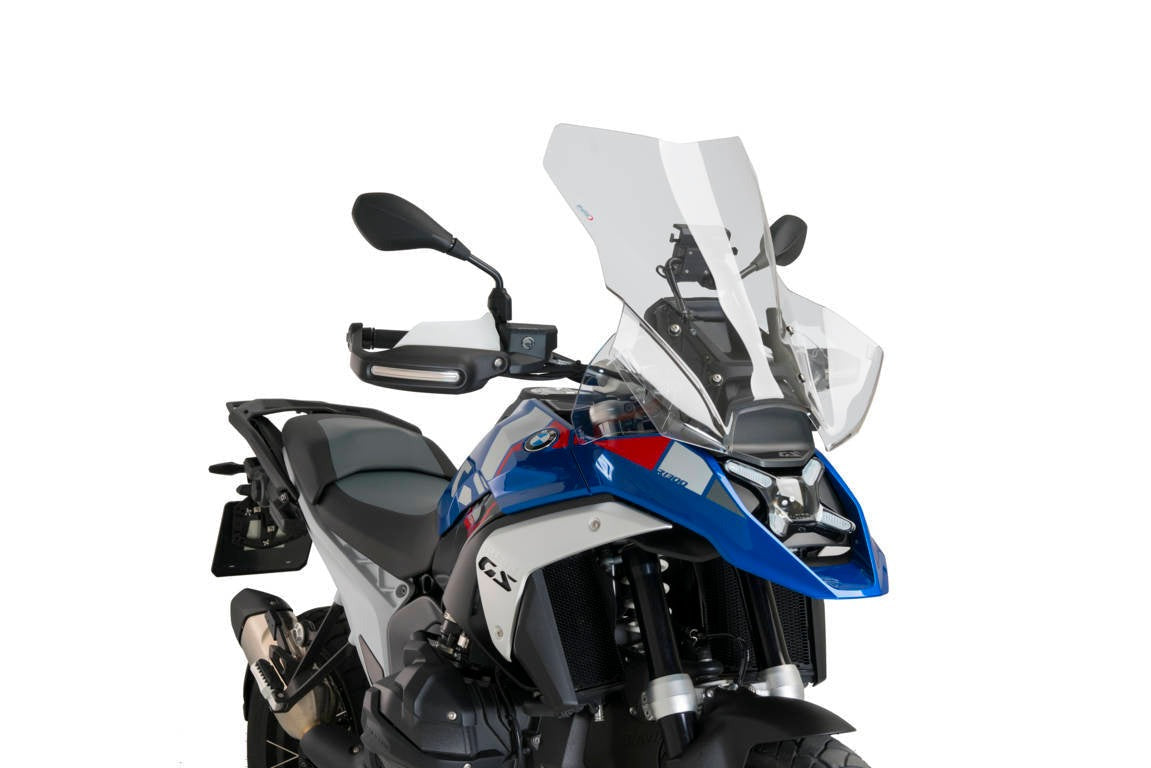 Puig Touring Screen | Clear | BMW R 1300 GS with Radar 2023>Current-M21795W-Screens-Pyramid Motorcycle Accessories