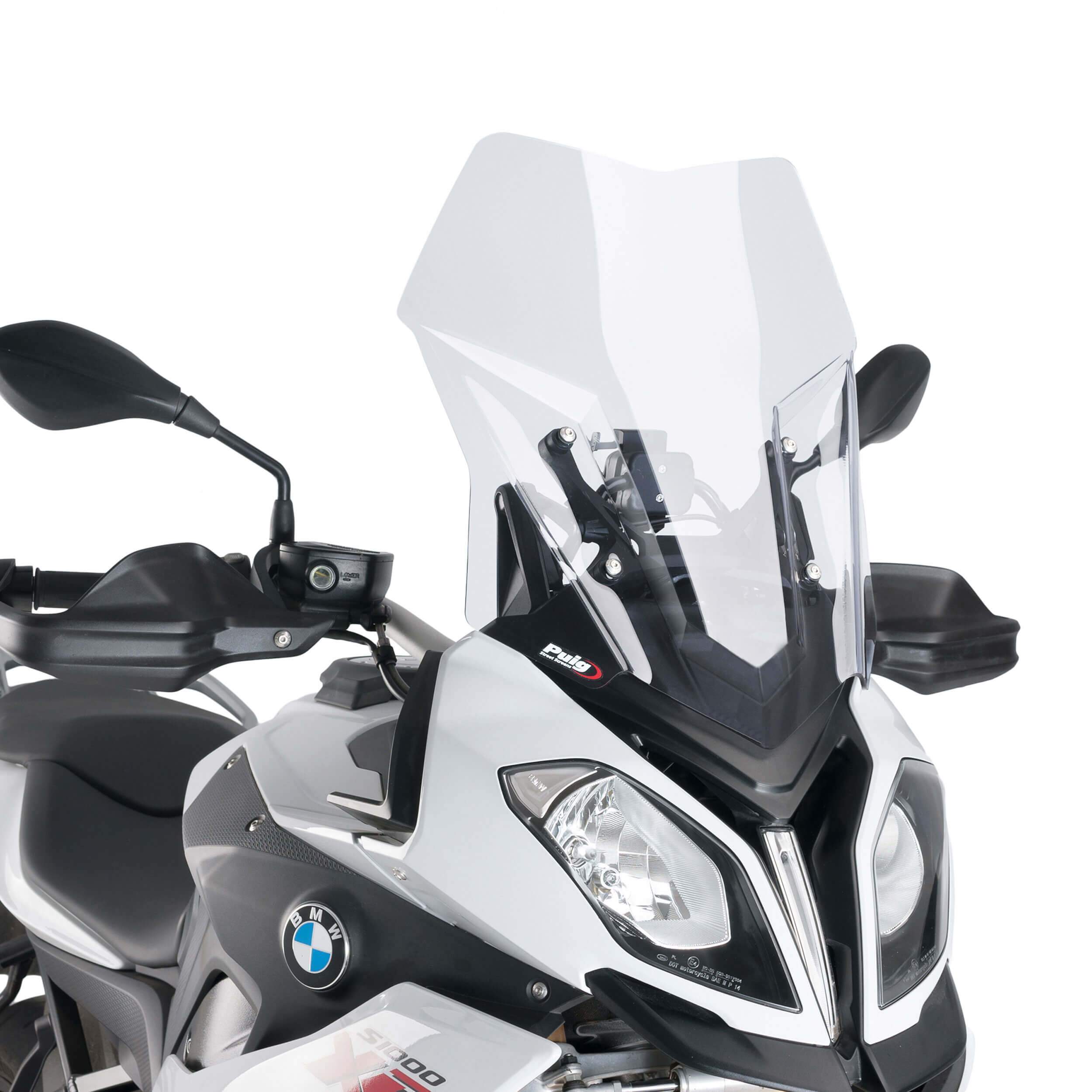 Puig Touring Screen | Clear | BMW S 1000 XR 2015>2019-M7619W-Screens-Pyramid Motorcycle Accessories