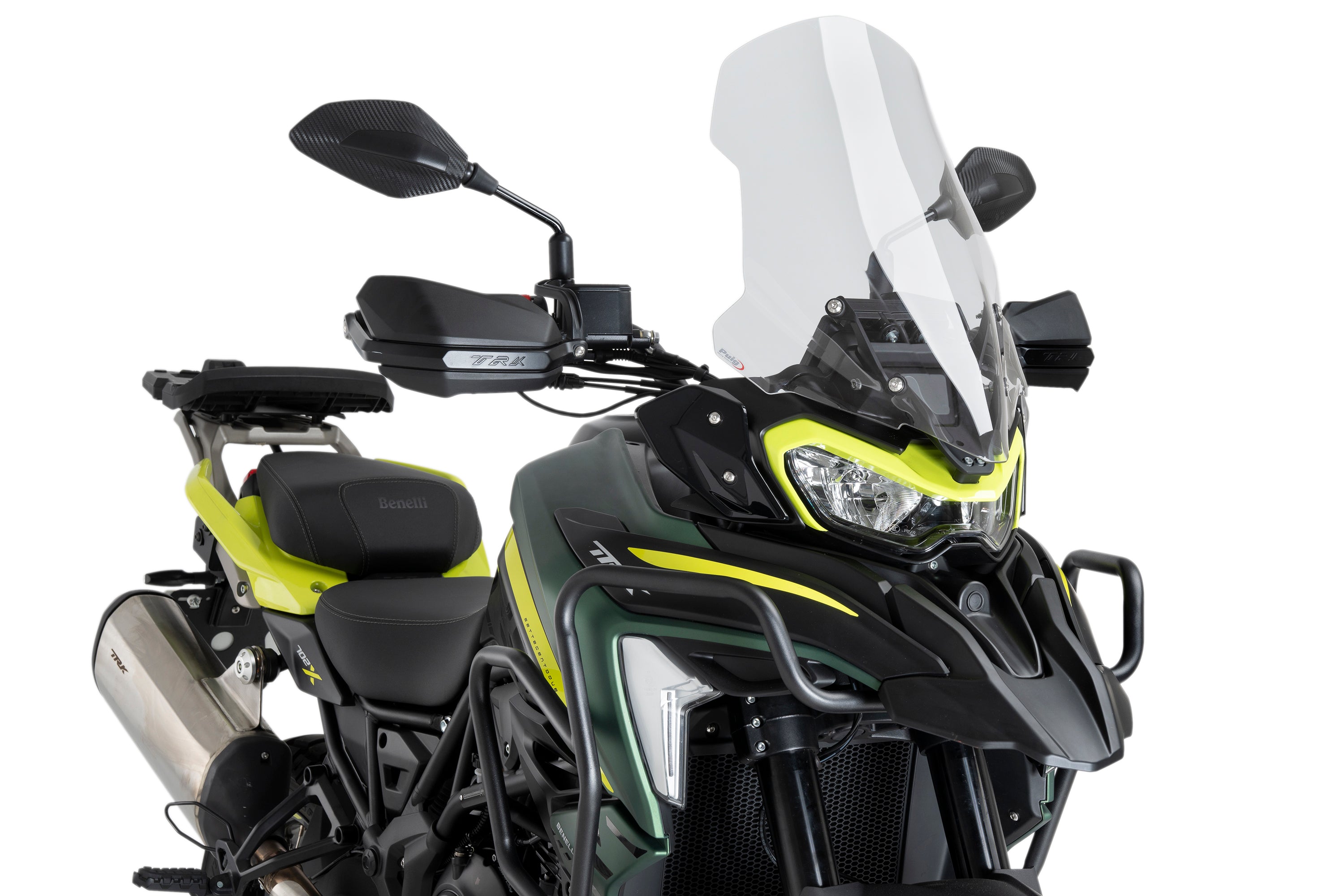 Puig Touring Screen | Clear | Benelli TRK 702/X 2023>Current-Screens-Pyramid Motorcycle Accessories